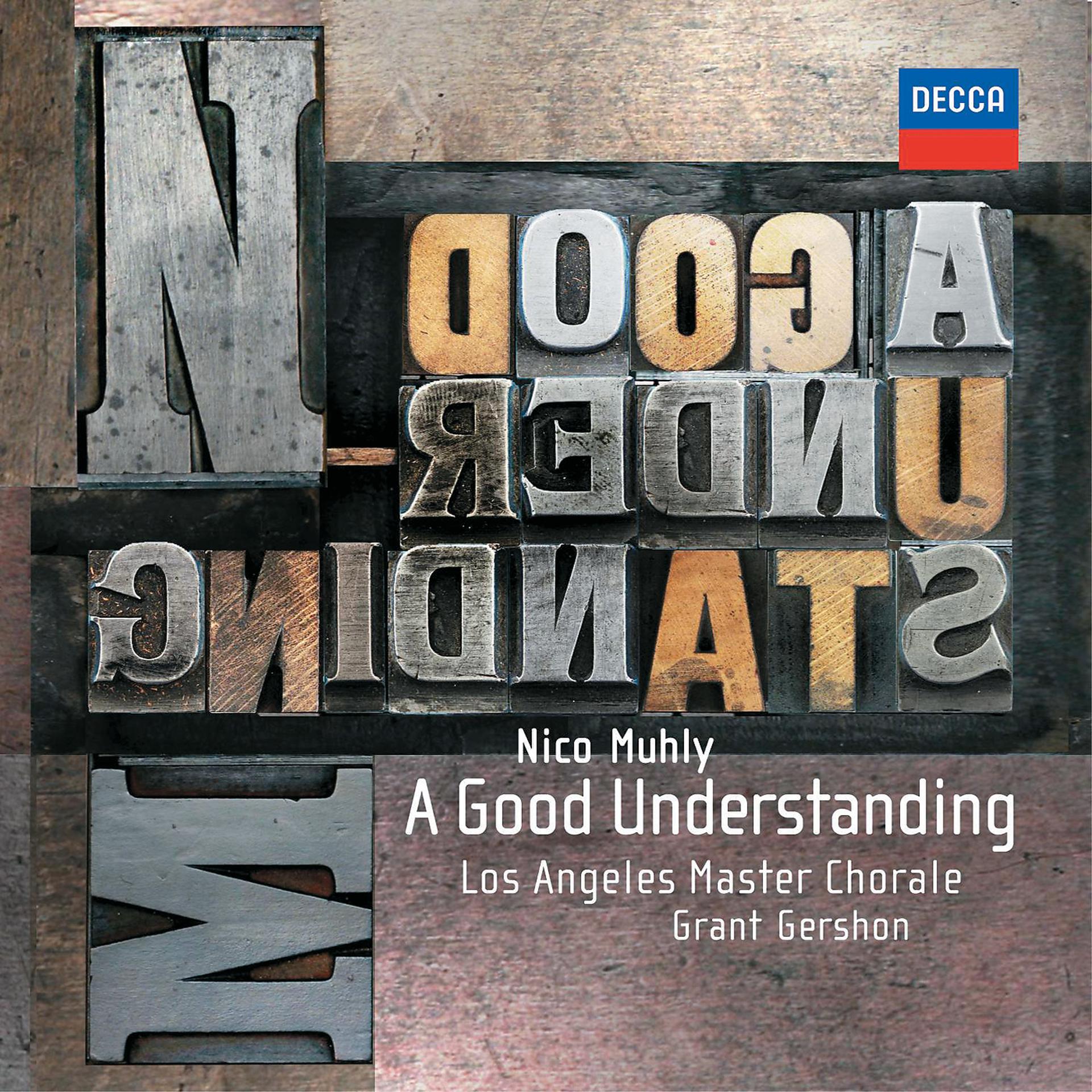 Постер альбома Nico Muhly: A Good Understanding