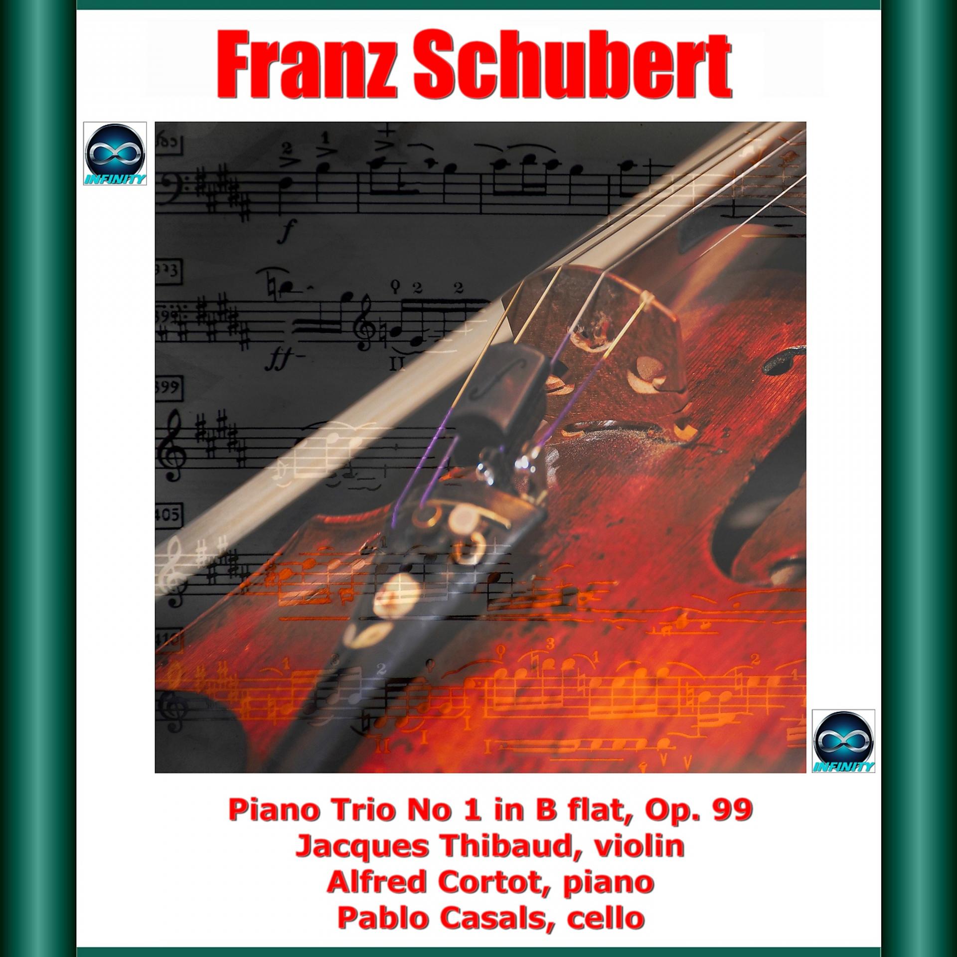 Постер альбома Schubert: Piano Trio No. 1 in B flat, Op. 99