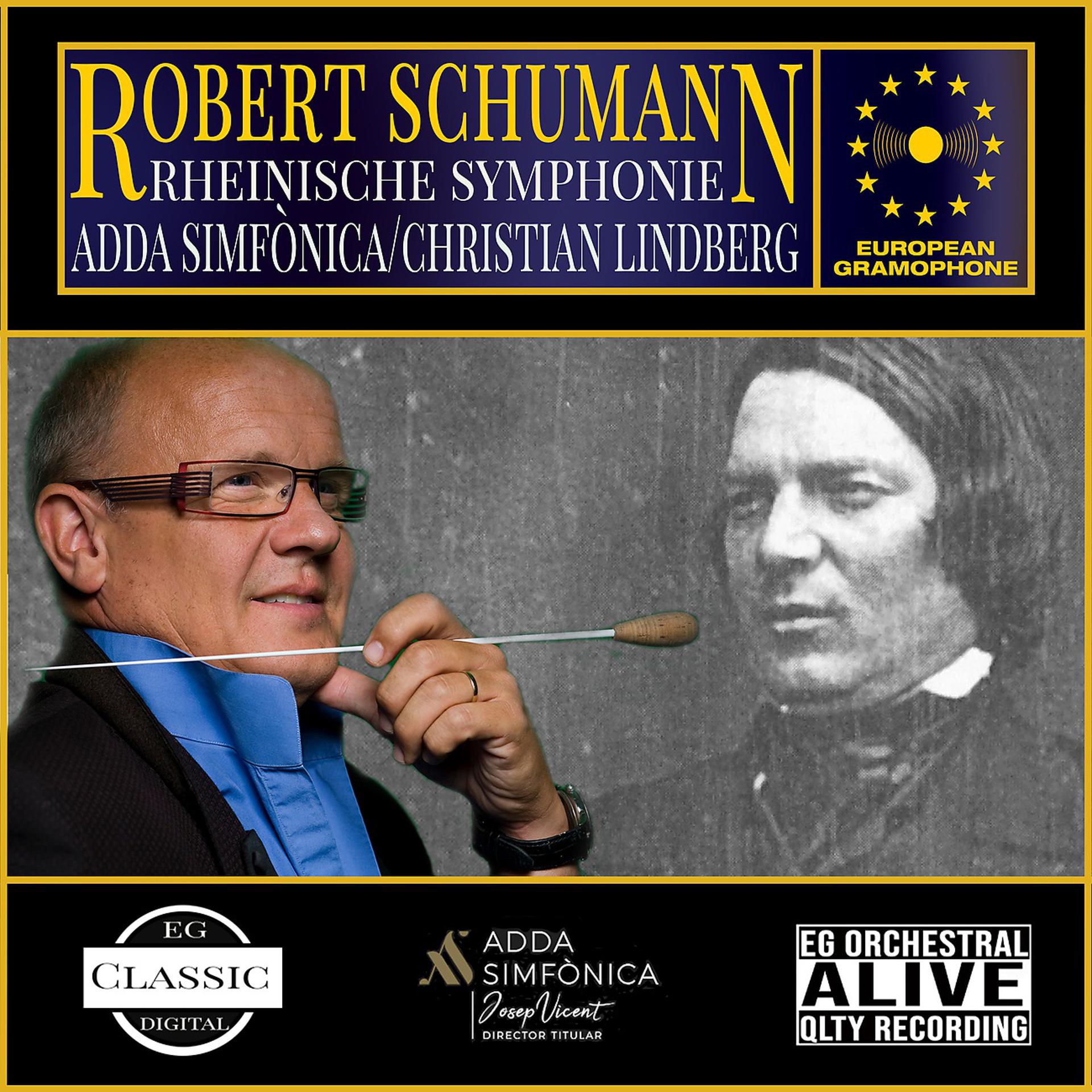 Постер альбома Schumann: Symphony No. 3 in E flat major Op. 97 "Rheinische Symphonie"