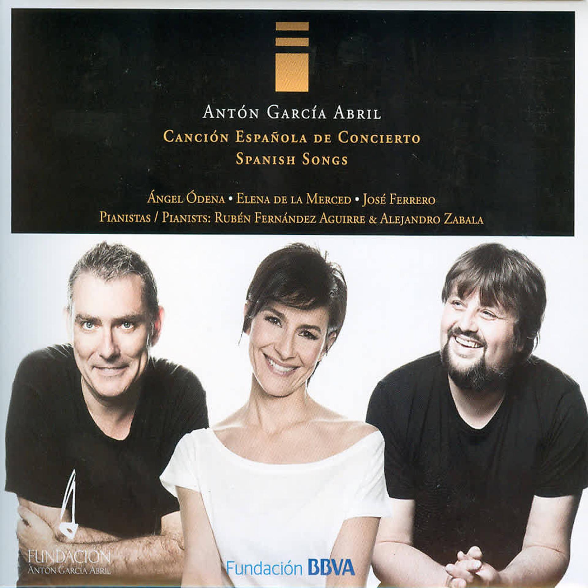 Постер альбома Antón García Abril: Canción Española de Concierto (Volumen 5)