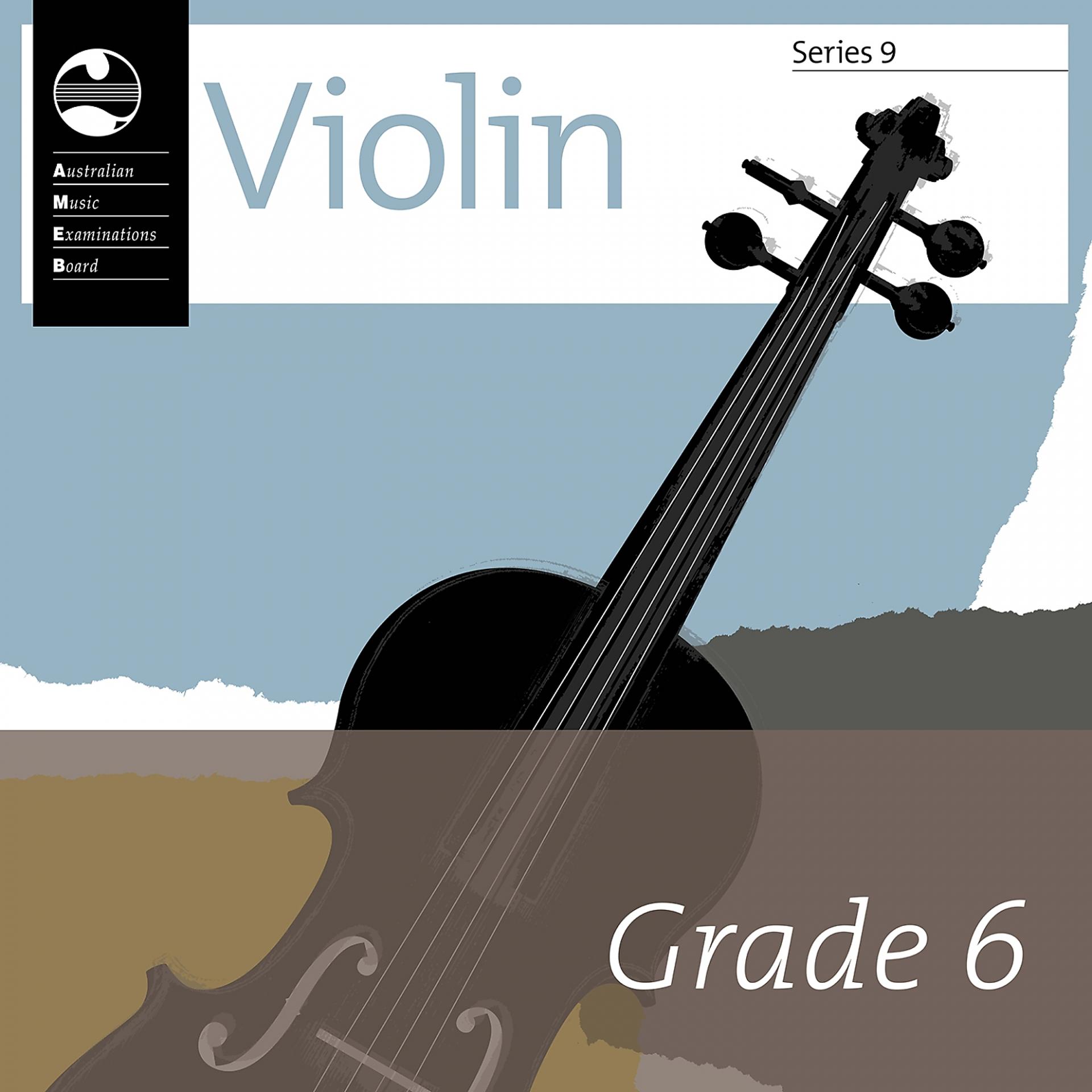 Постер альбома AMEB Violin Series 9 Sixth Grade