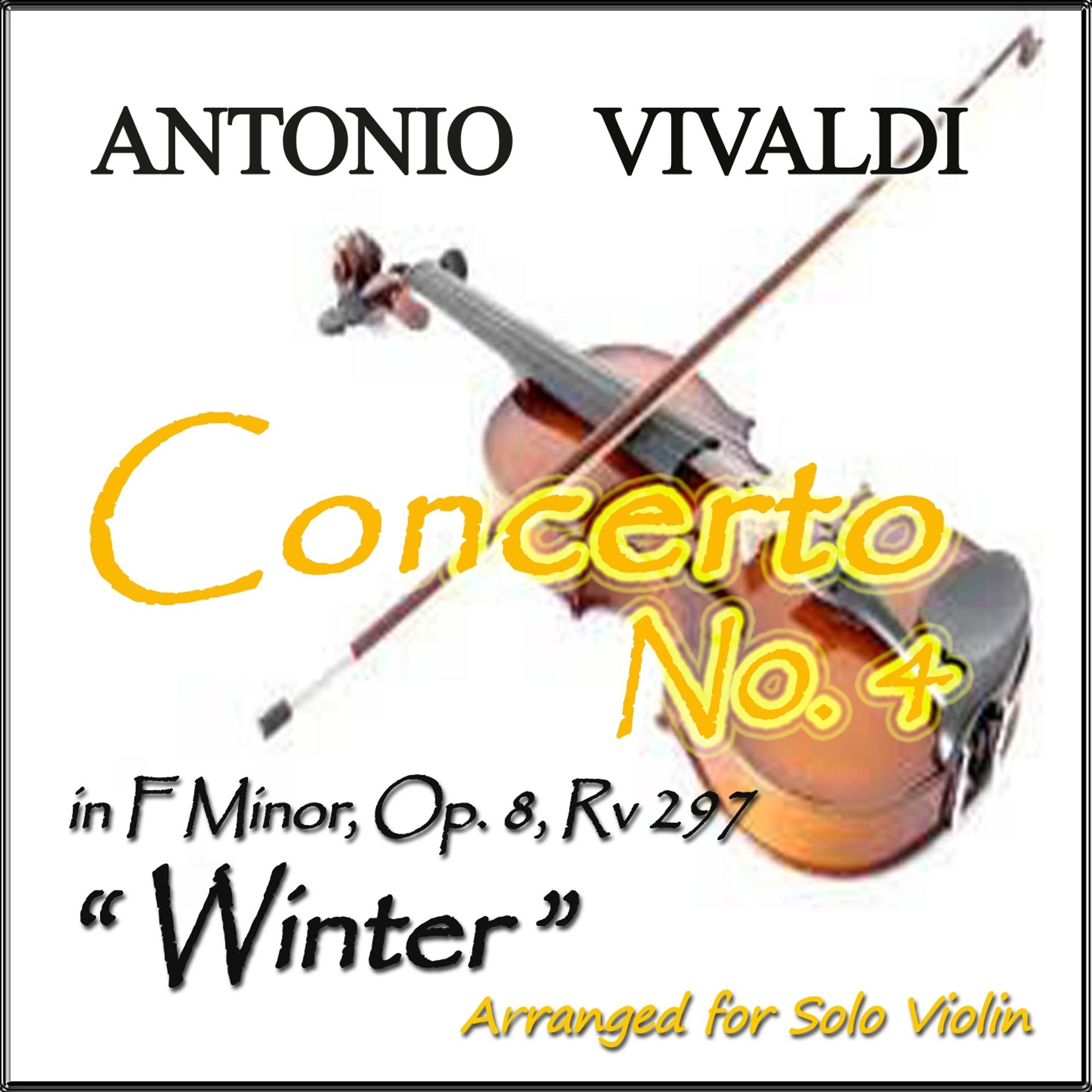 Постер альбома The Four Seasons, Op. 8, Concerto No. 4 in F Minor, RV 297 "Winter": II. Largo