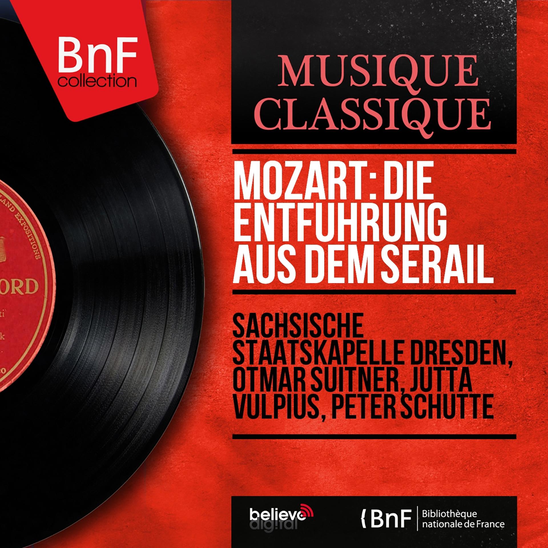 Постер альбома Mozart: Die Entführung aus dem Serail (Stereo Version)