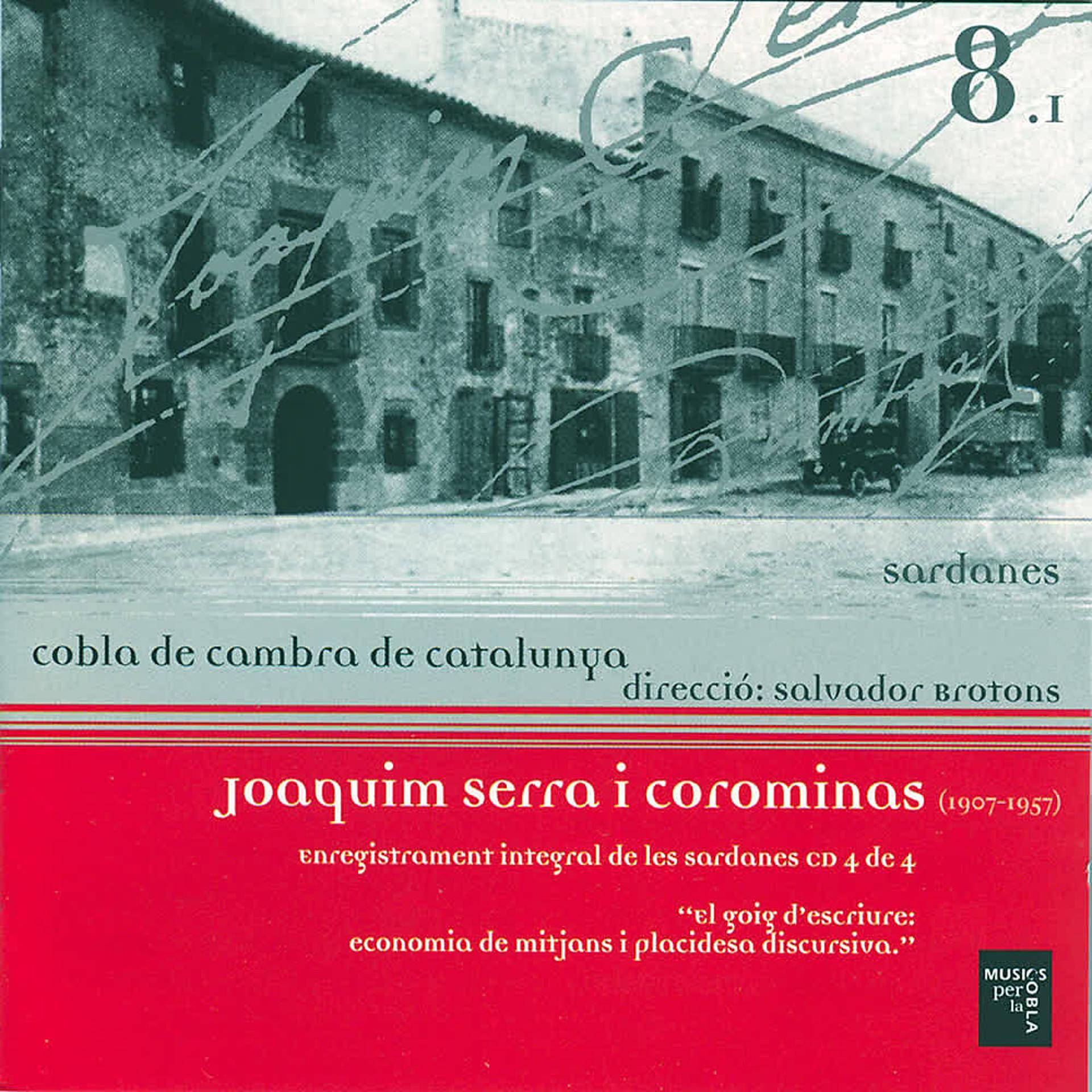 Постер альбома Joaquim Serra I Corominas (Vol. 4)