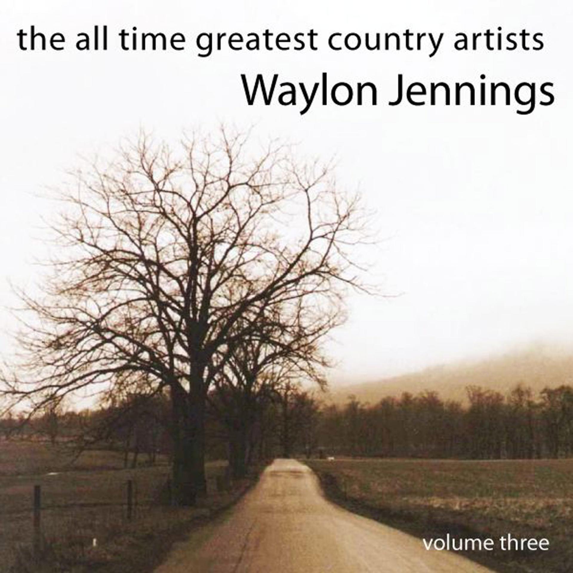 Постер альбома The All Time Greatest Country Artists-Waylon Jennings-Vol. 3