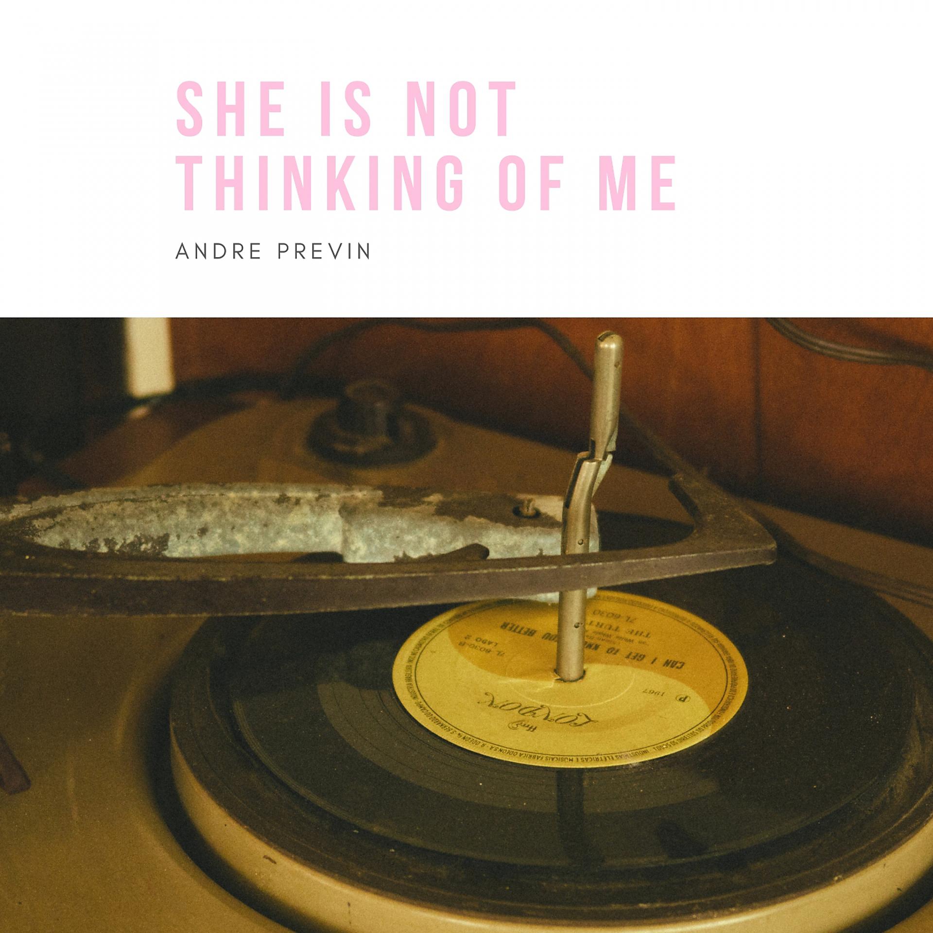 Постер альбома She Is Not Thinking of Me