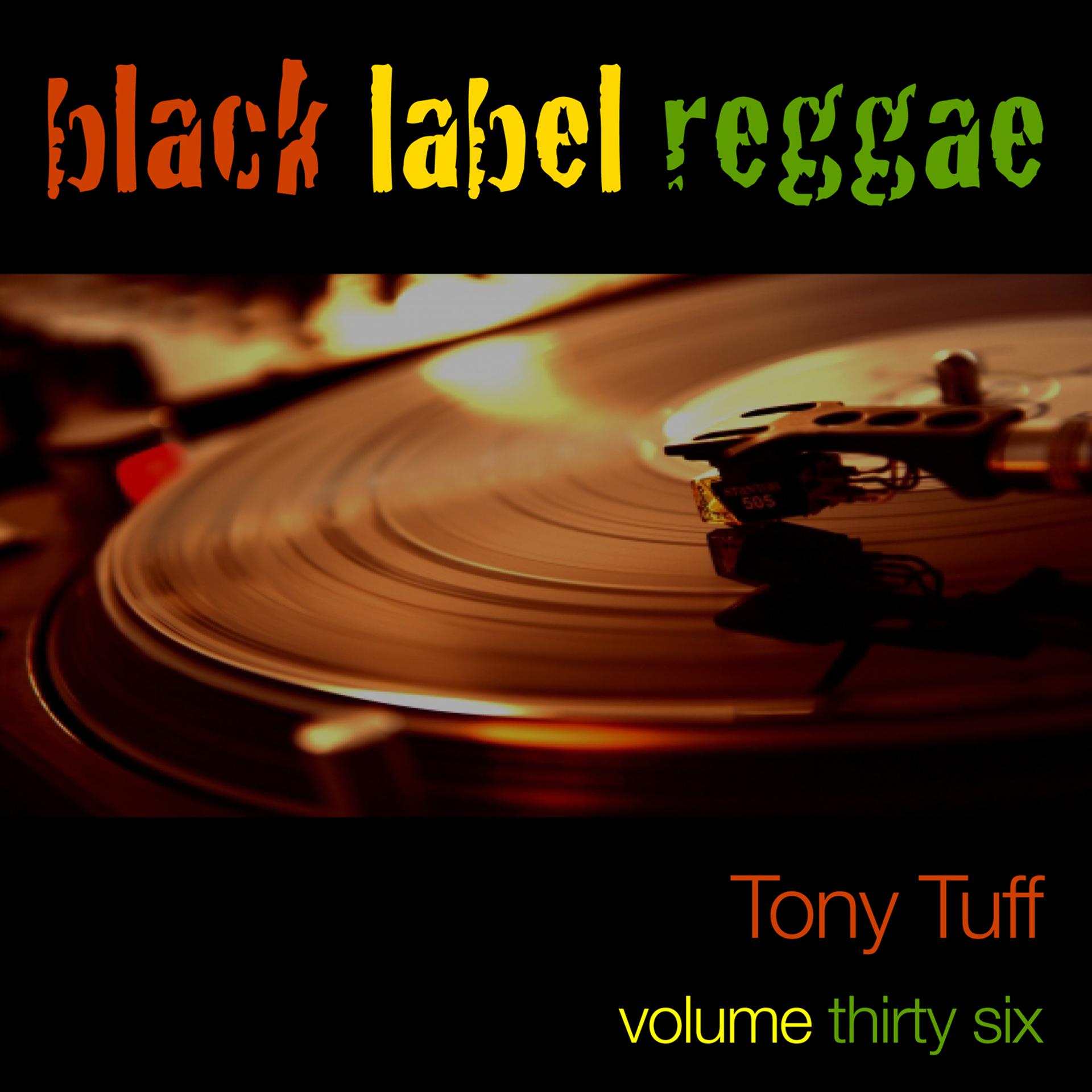 Постер альбома Black Label Reggae-Tony Tuff-Vol. 36