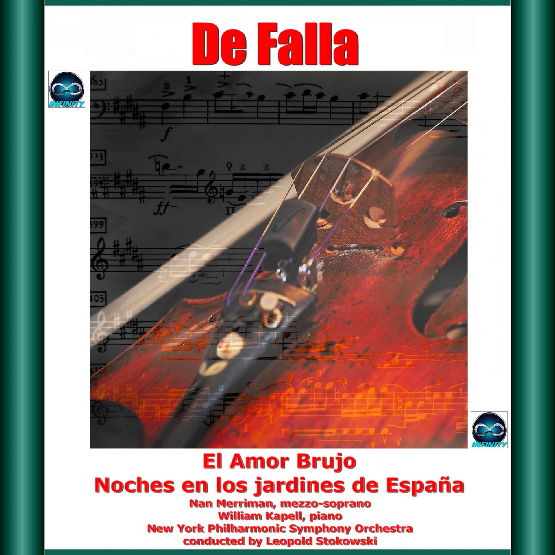 Постер альбома De Falla: El Amor Brujo - Noches en los jardines de España