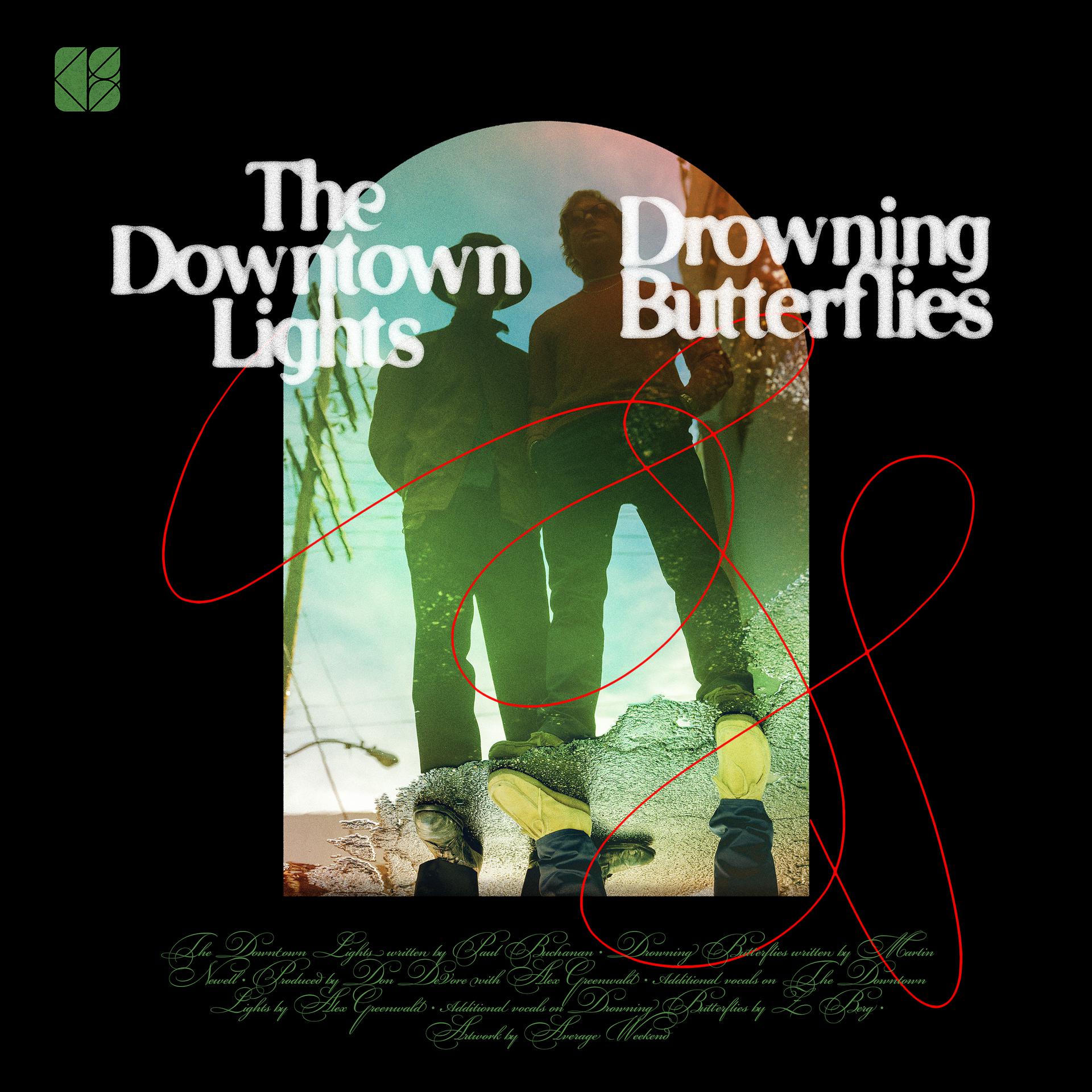 Постер альбома The Downtown Lights / Drowning Butterflies