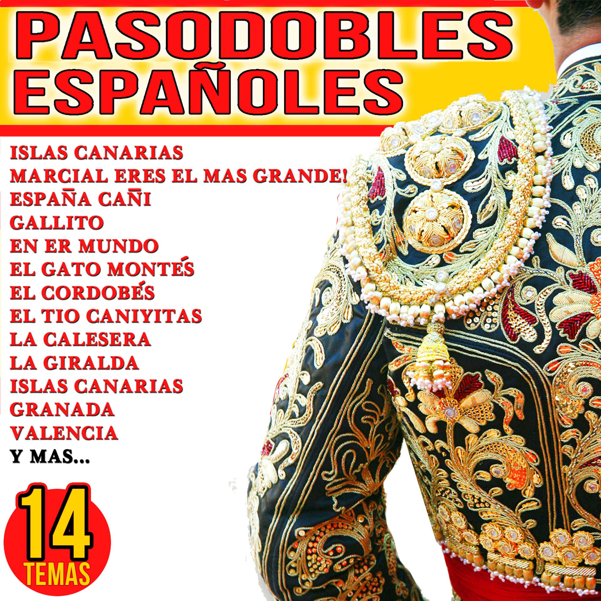 Постер альбома Pasodobles Españoles. 14 Temas