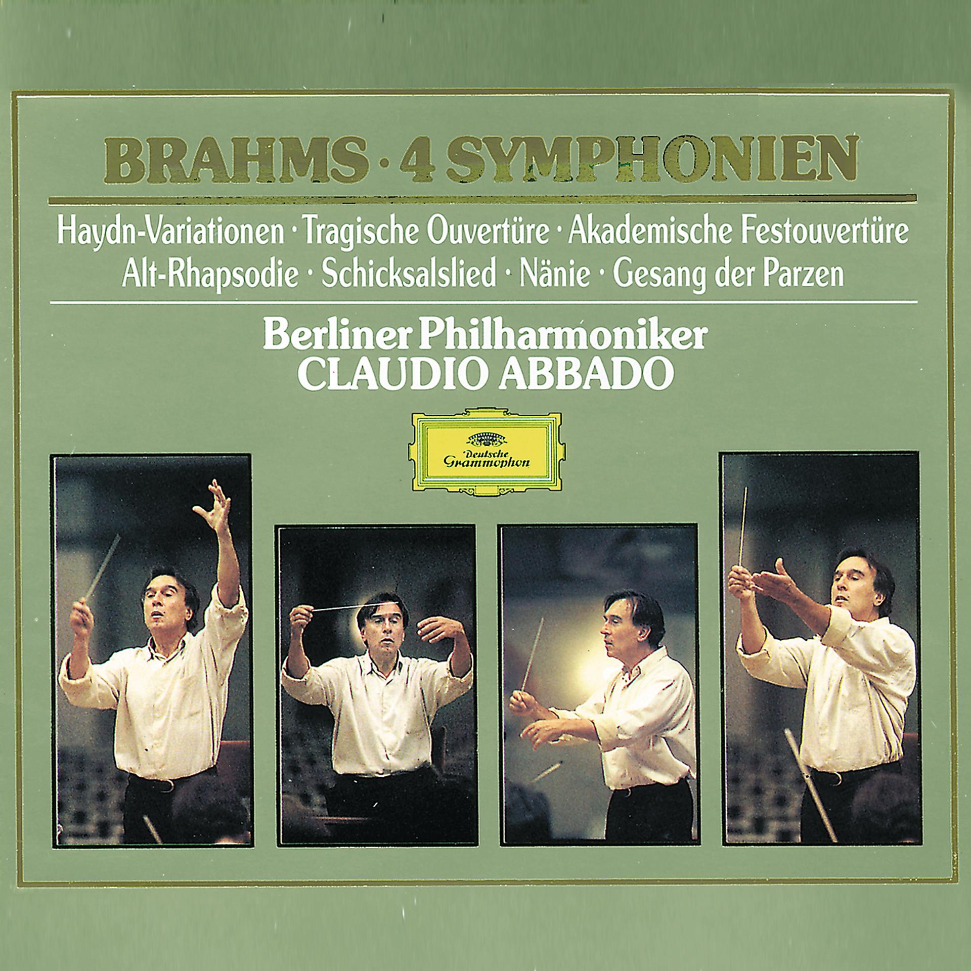 Постер альбома Brahms 4 Symphonien