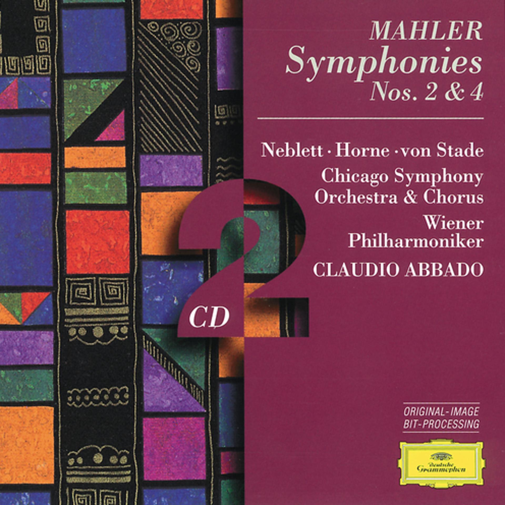 Постер альбома Mahler: Symphonies Nos.2 & 4