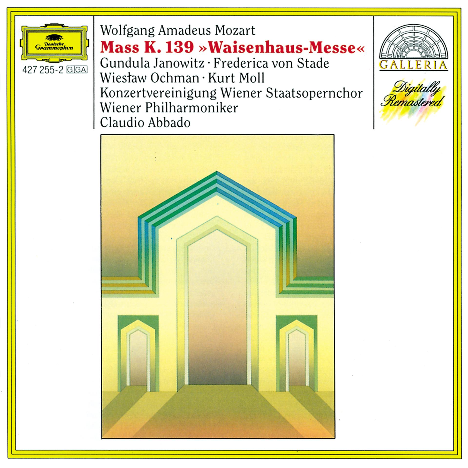 Постер альбома Mozart: Missa solemnis K.139 "Waisenhaus-Messe"