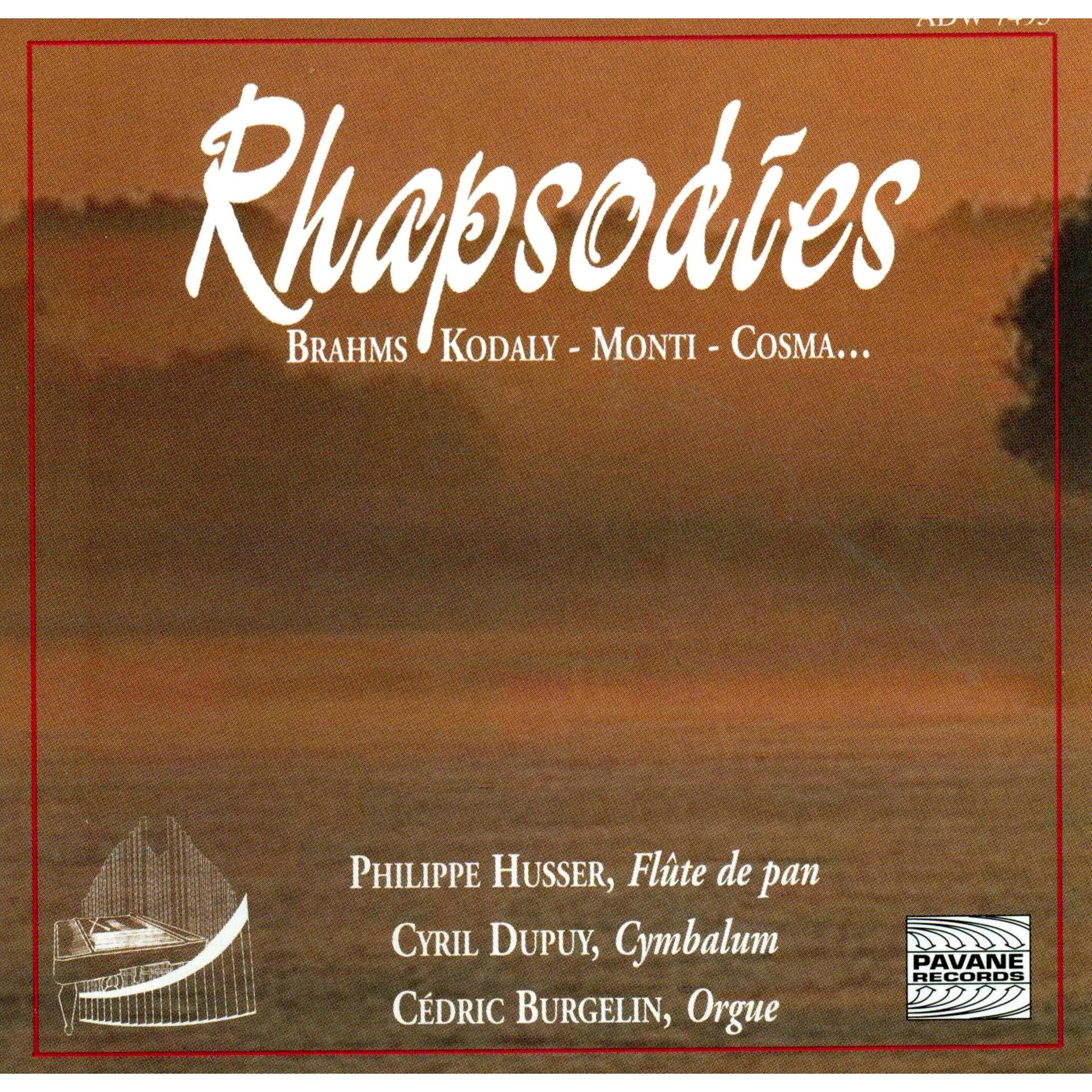 Постер альбома Rhapsodies: Pan Flute Music from Easten Europe