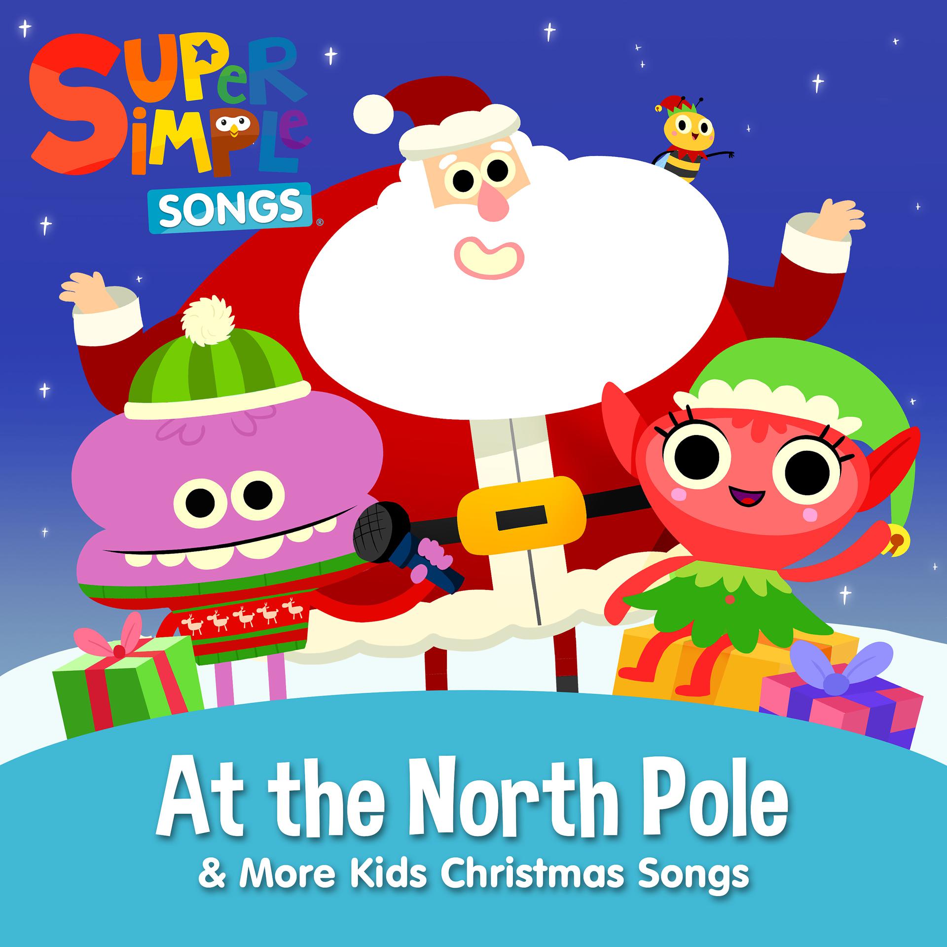 Постер альбома At the North Pole & More Kids Christmas Songs