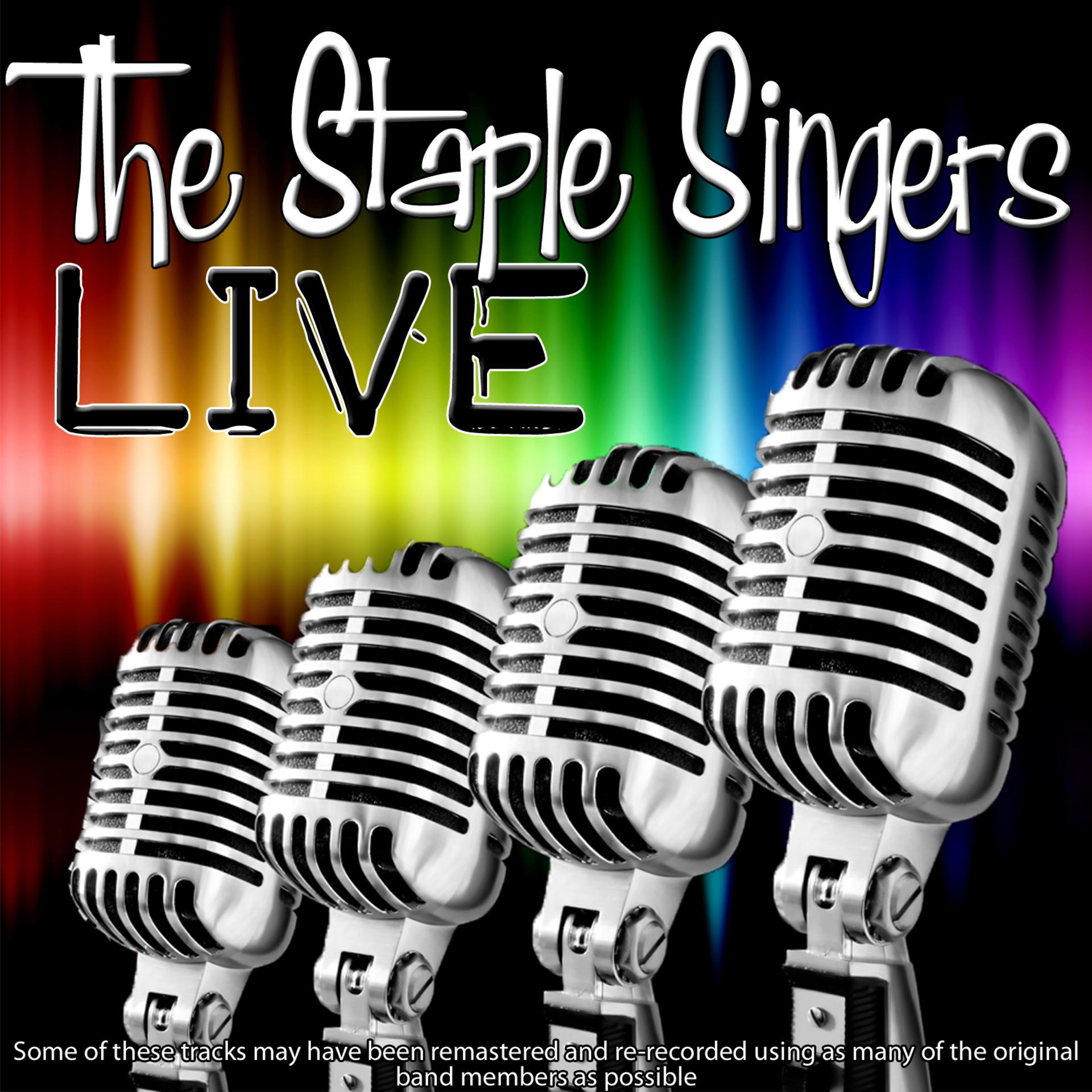Постер альбома The Staple Singers Live
