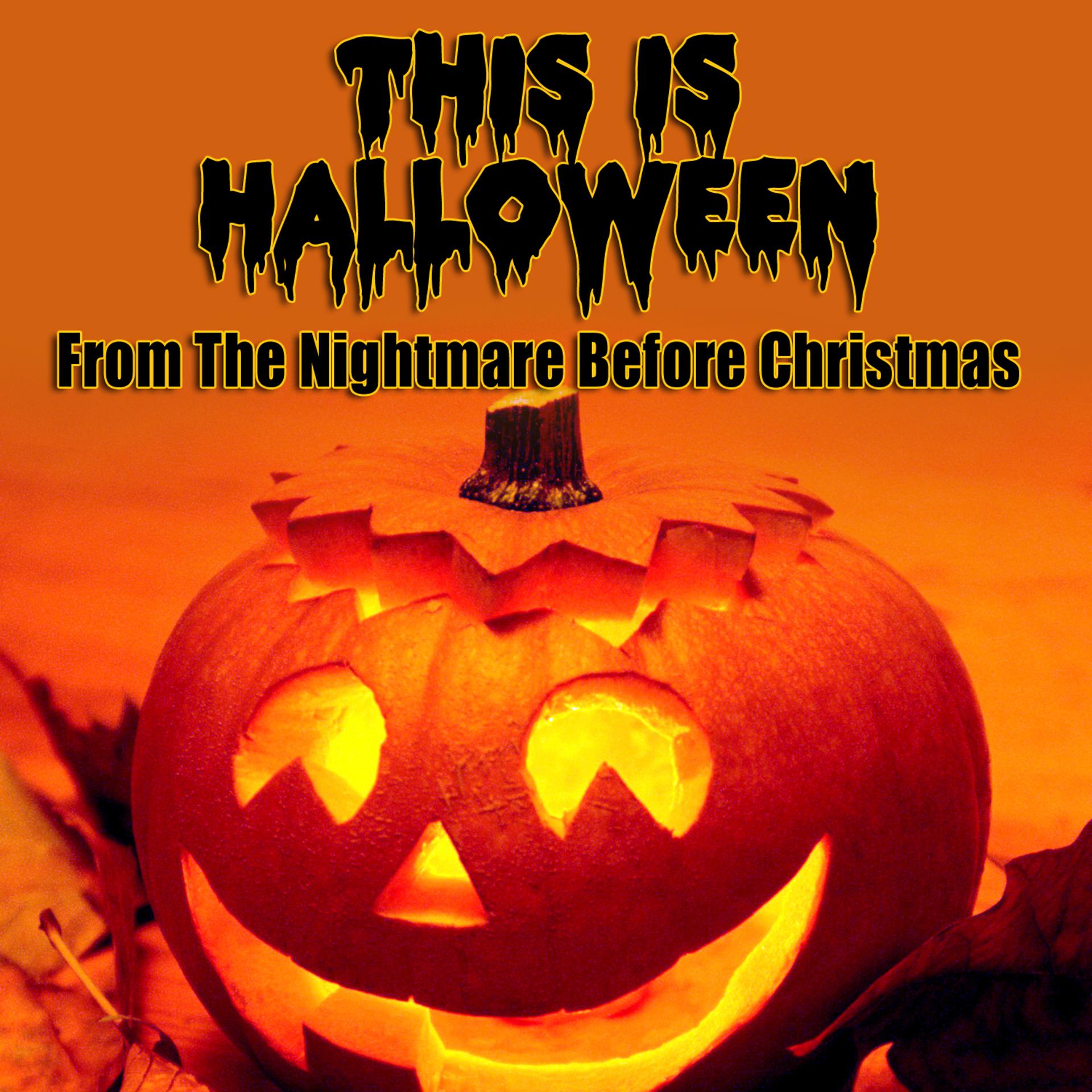 Постер альбома This Is Halloween (from The Nightmare Before Christmas)