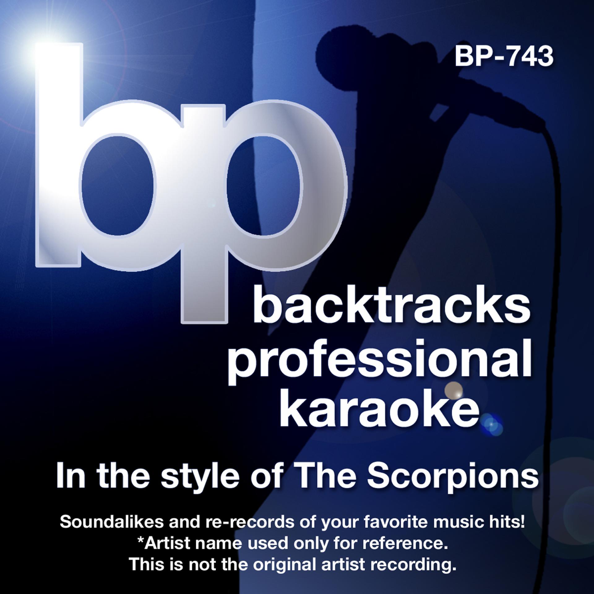 Постер альбома Karaoke - In the Style of the Scorpions (Karaoke Version)