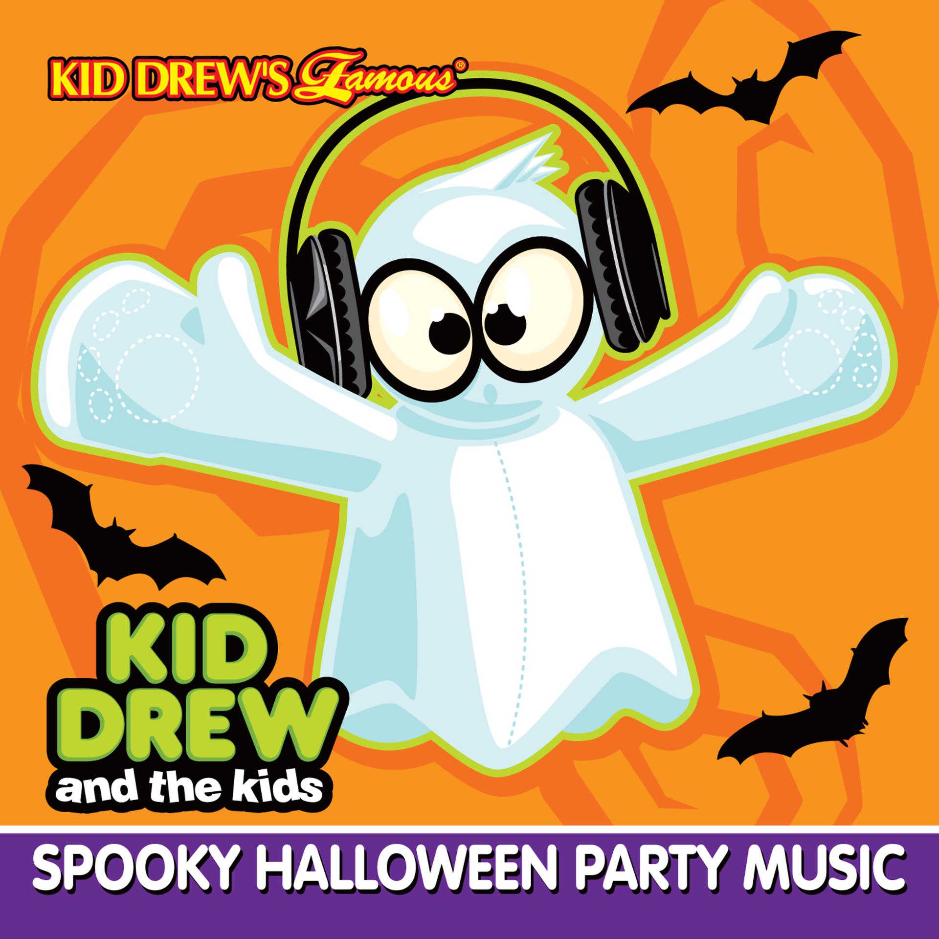 Постер альбома Kid Drew and the Kids Present: Spooky Halloween Party Music