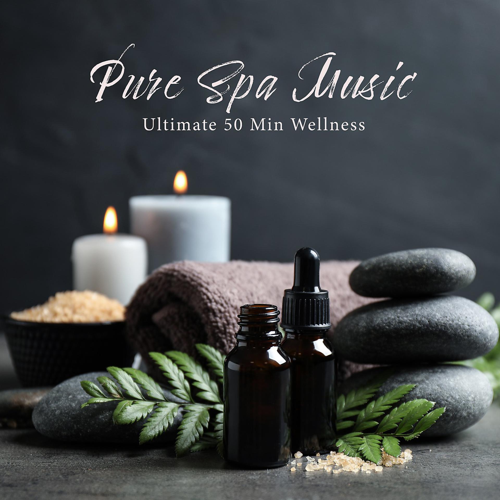 Постер альбома Pure Spa Music - Ultimate 50 Min Wellness Center Songs, Relaxation, Meditation, Massage and Sleep Therapy