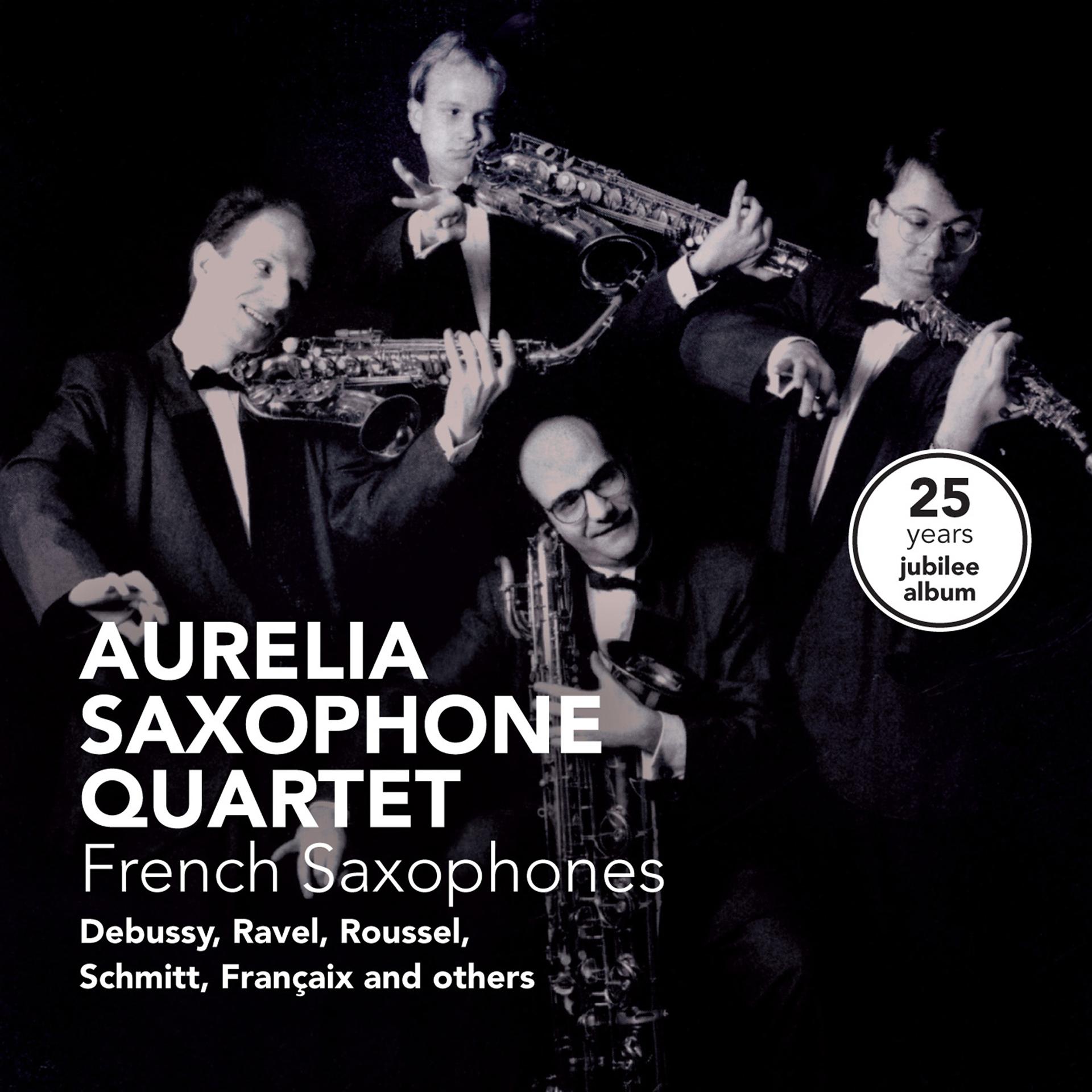 Постер альбома French Saxophones - 25 Years Jubilee