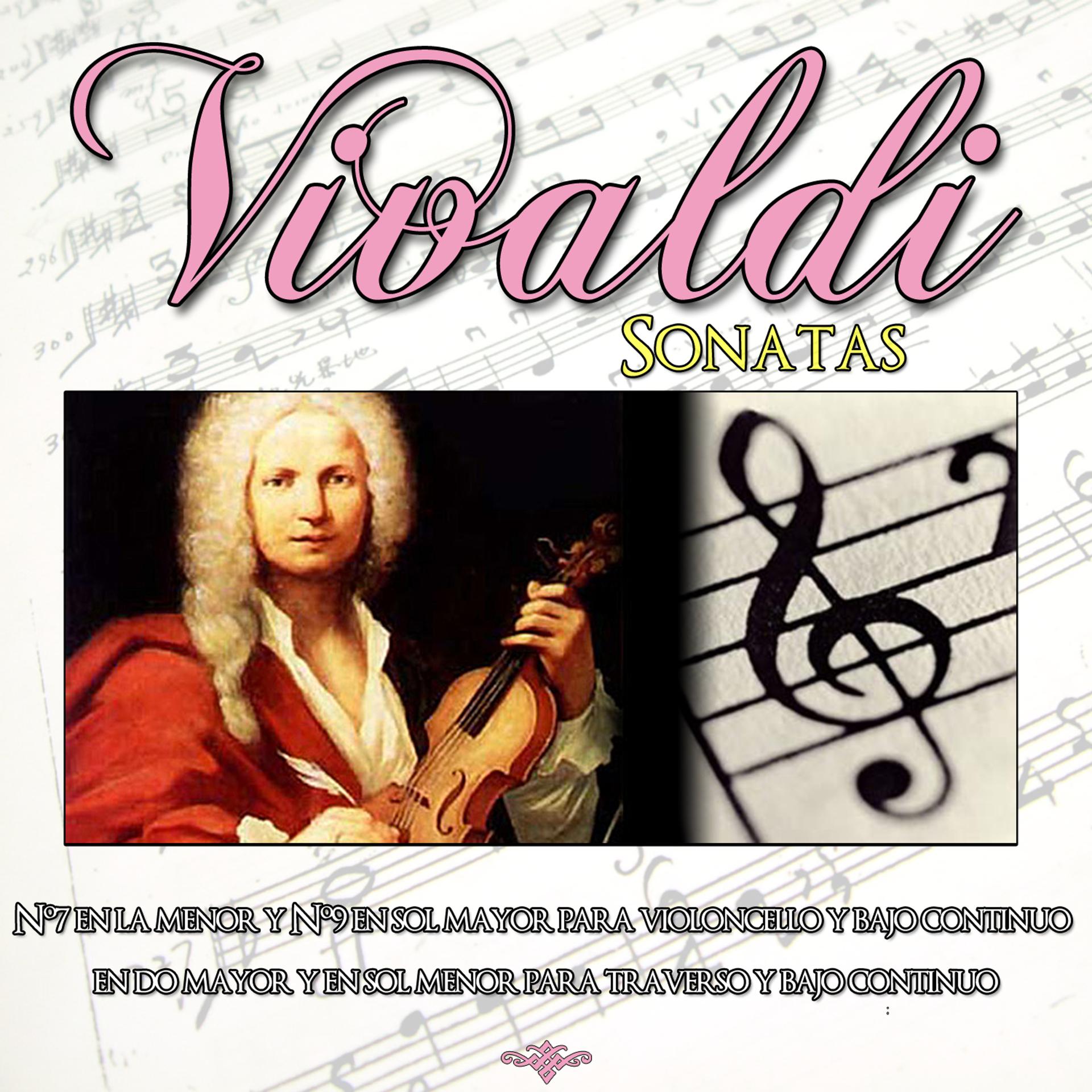 Постер альбома 16 Sonatas de Antonio Vivaldi. Música Clásica de Violoncello, Bajo Continuo y Traverso