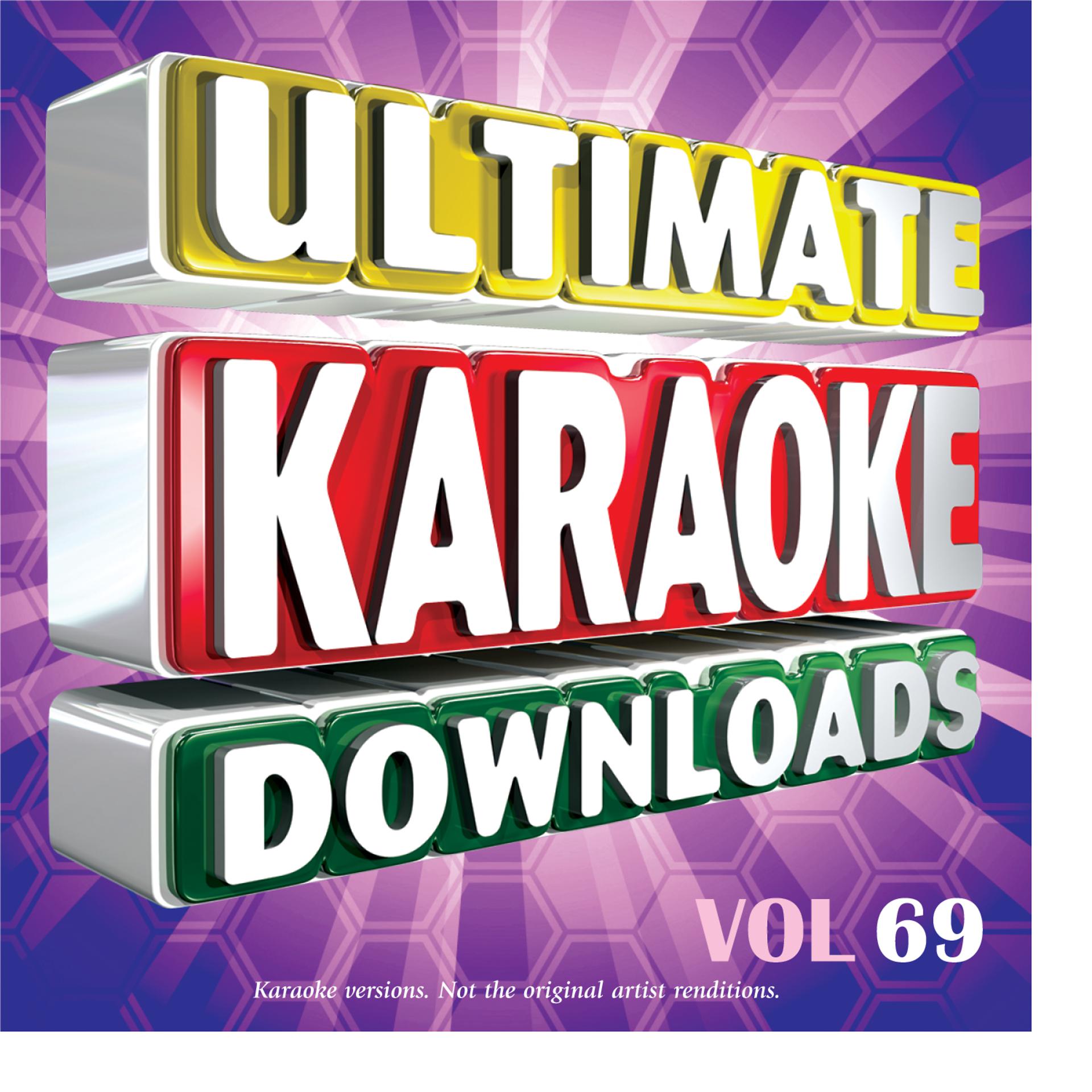 Постер альбома Ultimate Karaoke Downloads Vol.69