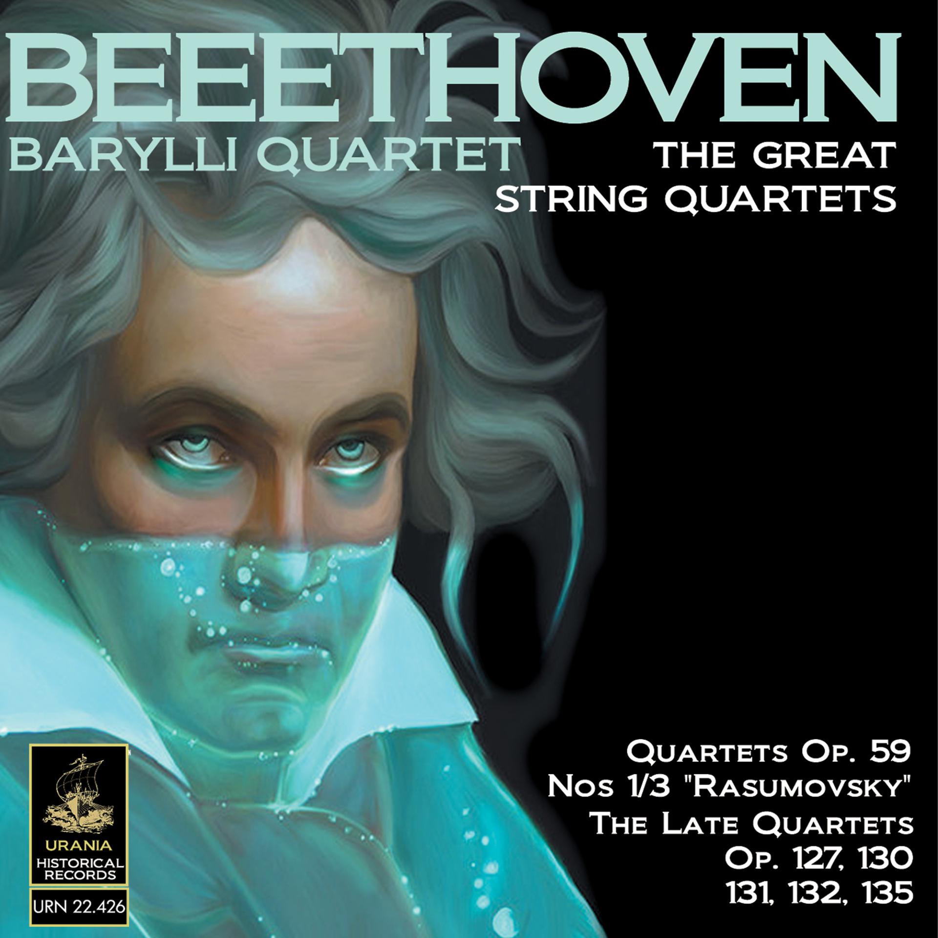 Постер альбома Beethoven: The Great String Quartets