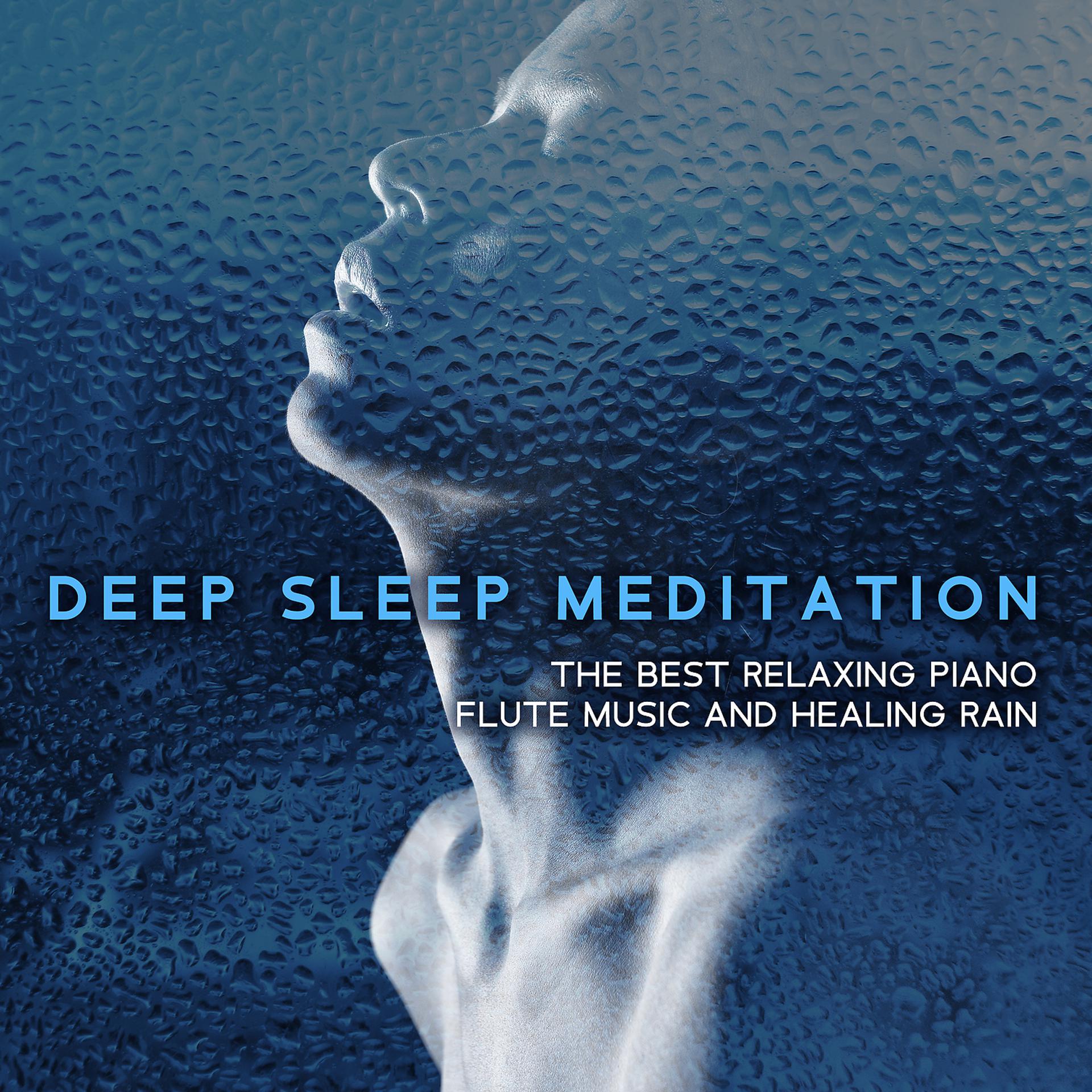 Постер альбома Deep Sleep Meditation - The Best Relaxing Piano, Flute Music and Healing Rain