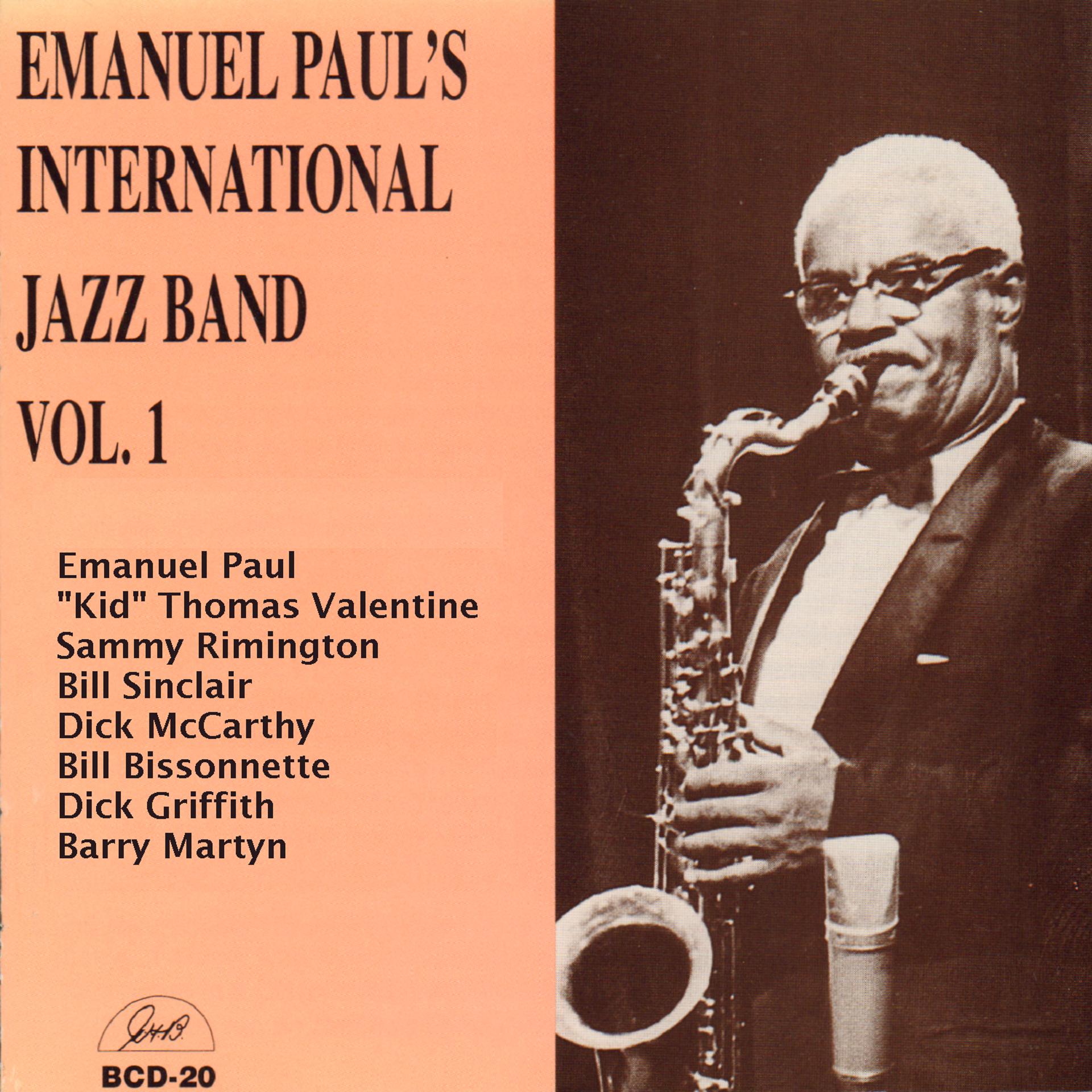 Постер альбома Emanuel Paul's International Jazz Band, Vol. 1