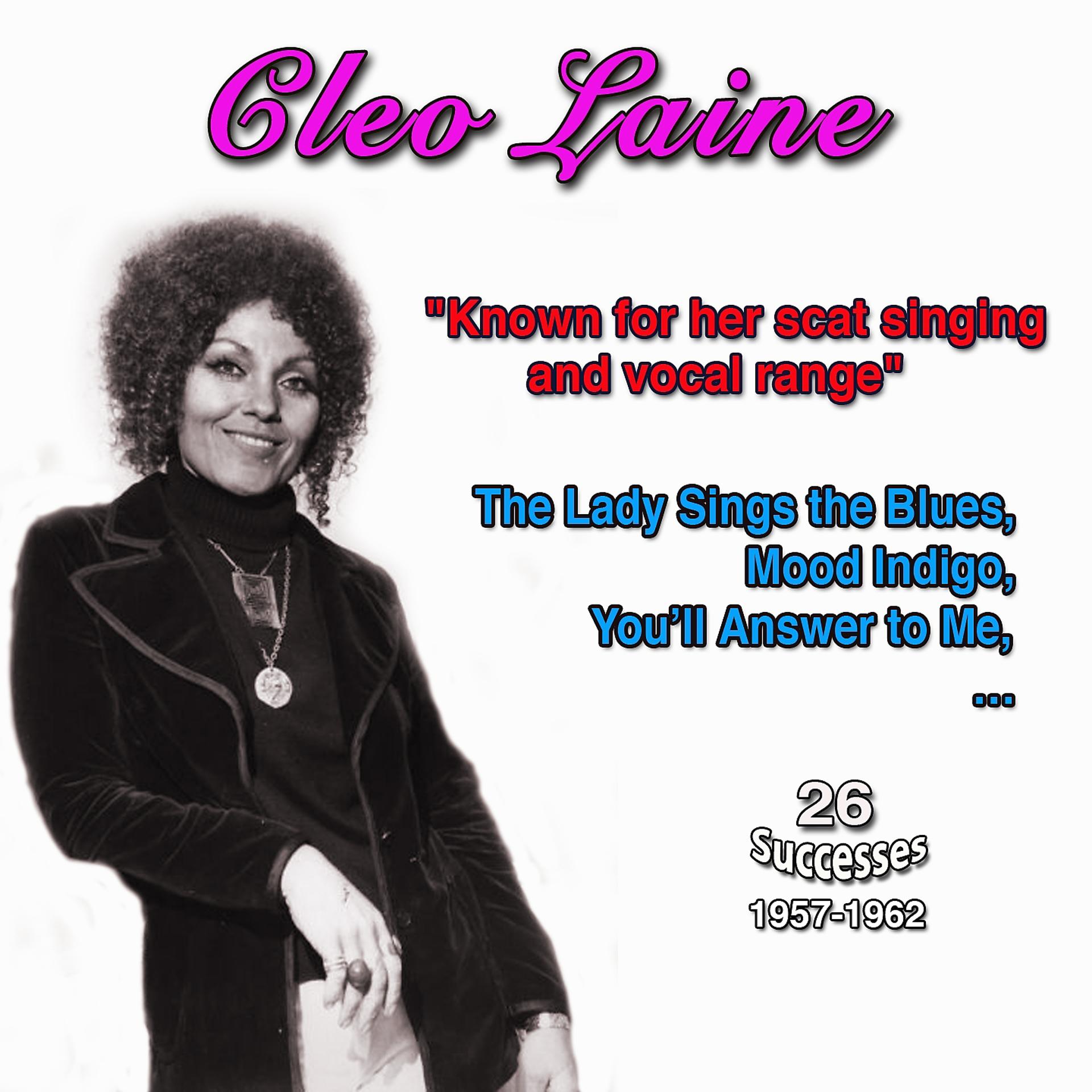 Постер альбома Cleo Laine: Famed for her scat singing and vocal range "You'll Answer to Me"