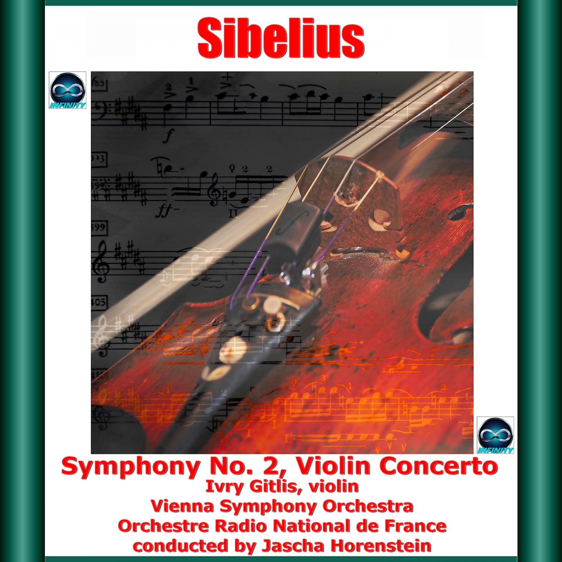 Постер альбома Sibelius: Symphony No. 2, Violin Concerto