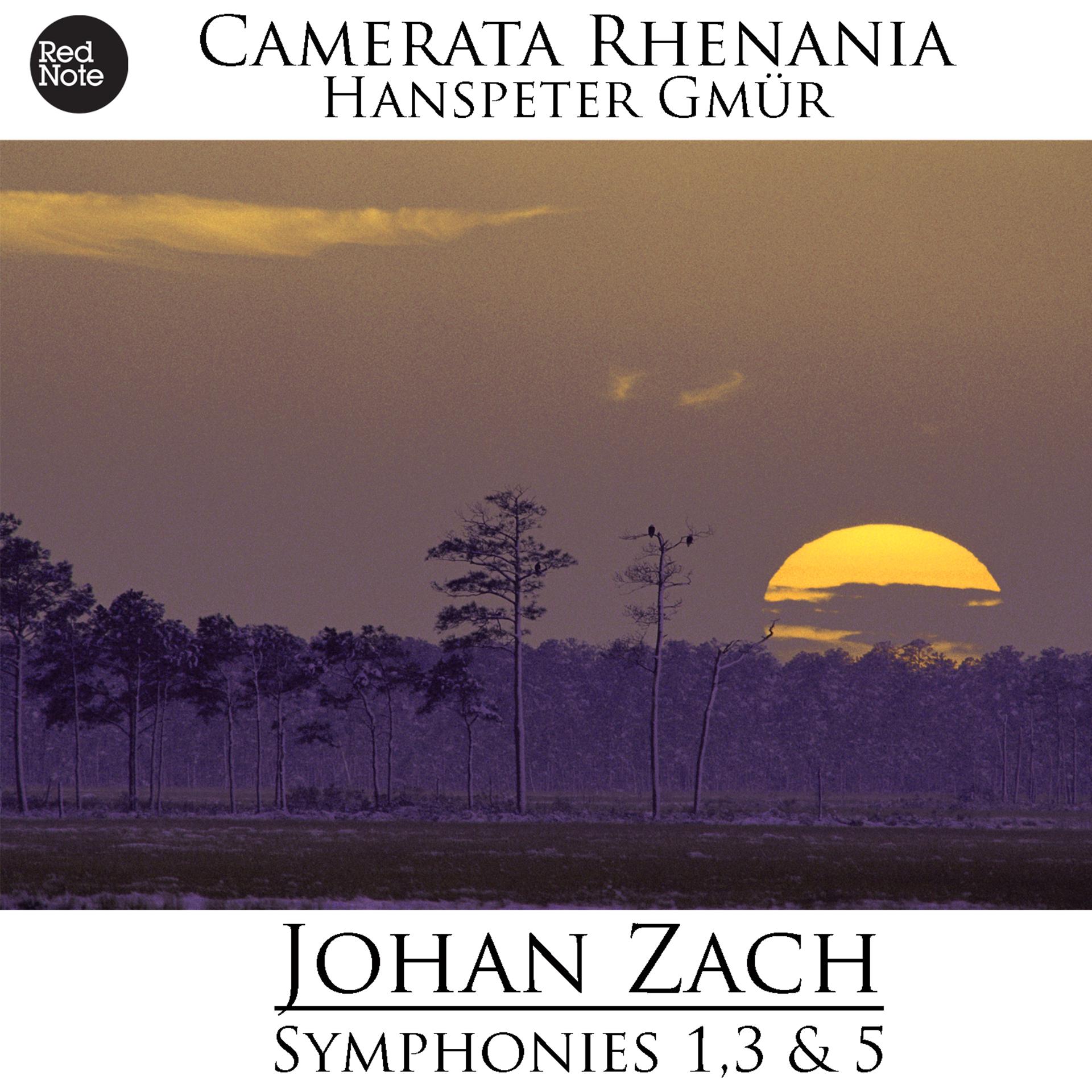 Постер альбома Zach: Symphonies 1, 3 & 5