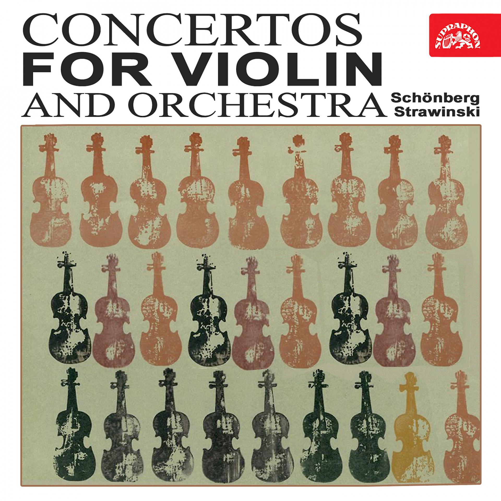 Постер альбома Schönberg & Strawinski: Concertos for Violin and Orchestra