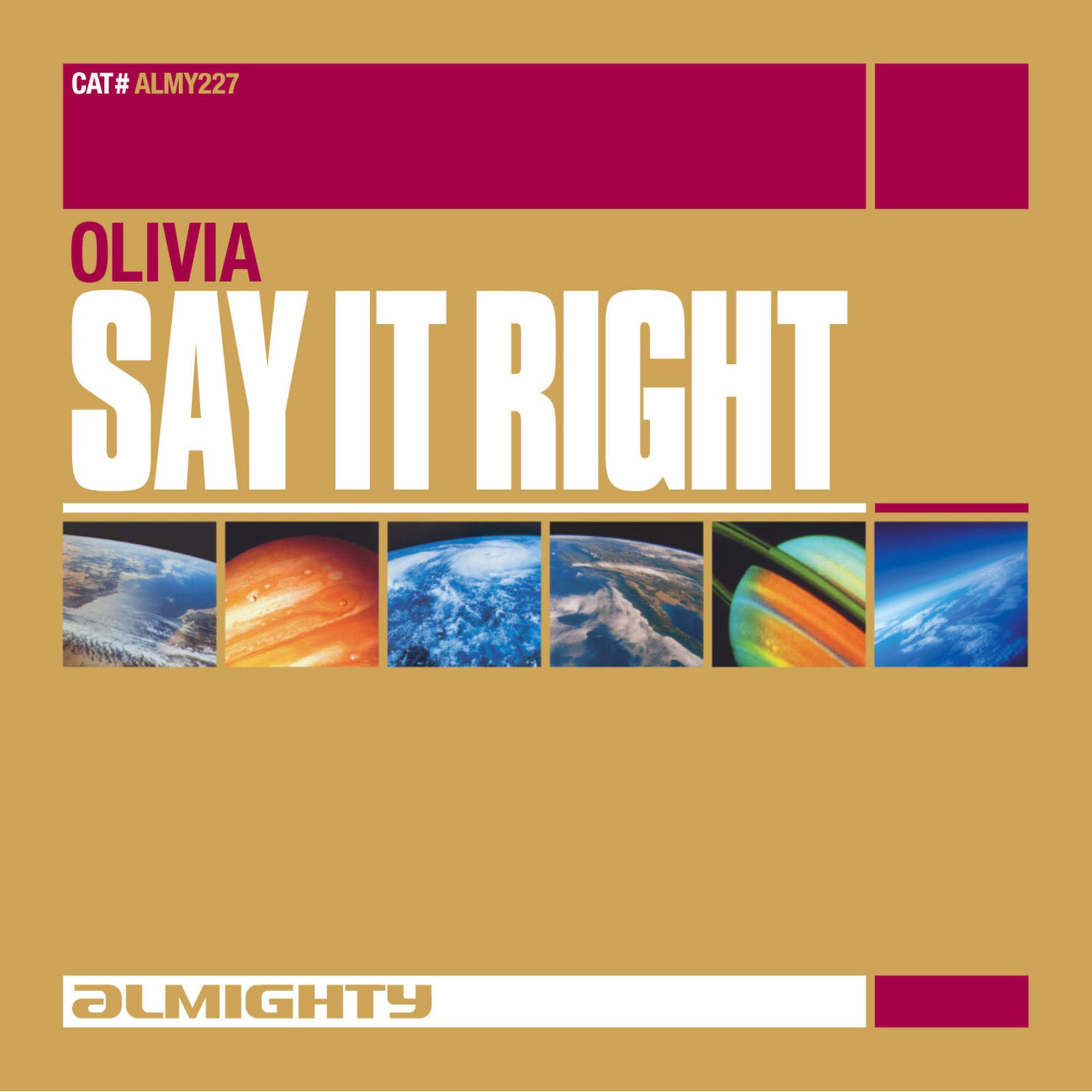 Постер альбома Almighty Presents: Say It Right