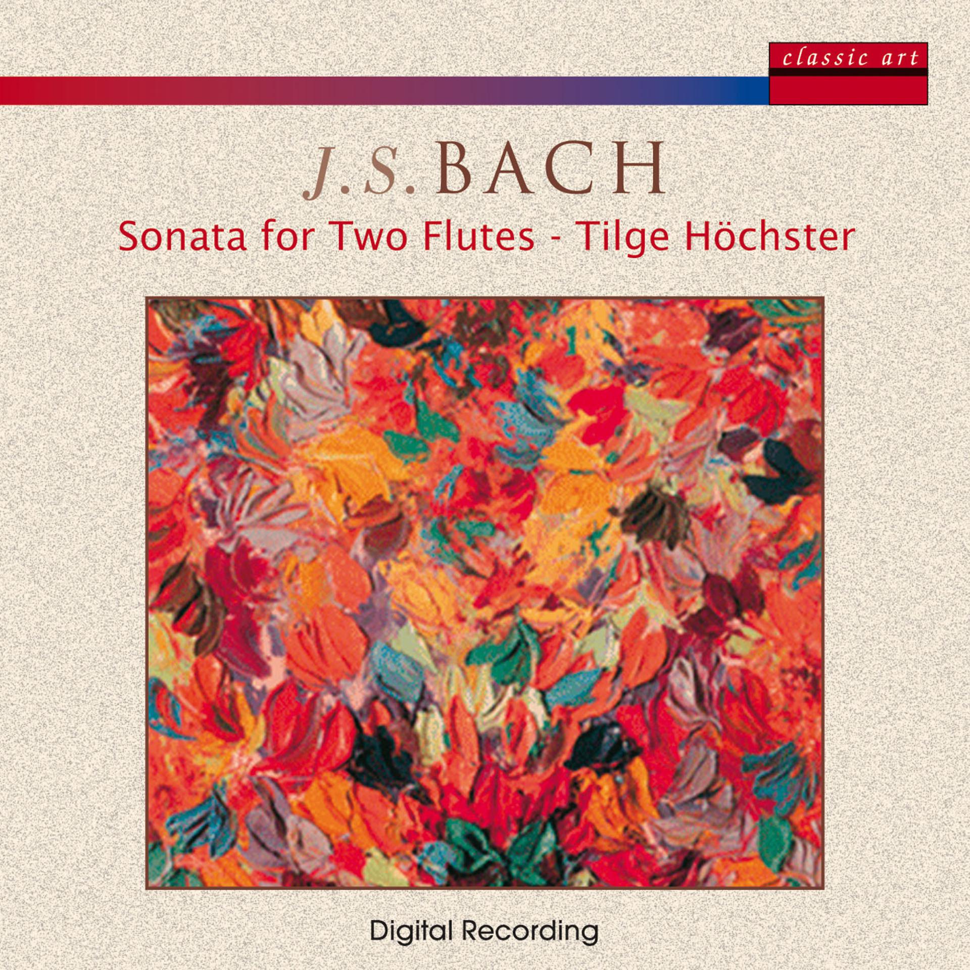 Постер альбома Sonata For Two Flutes - Tilge, Höchster, Meine Sünden