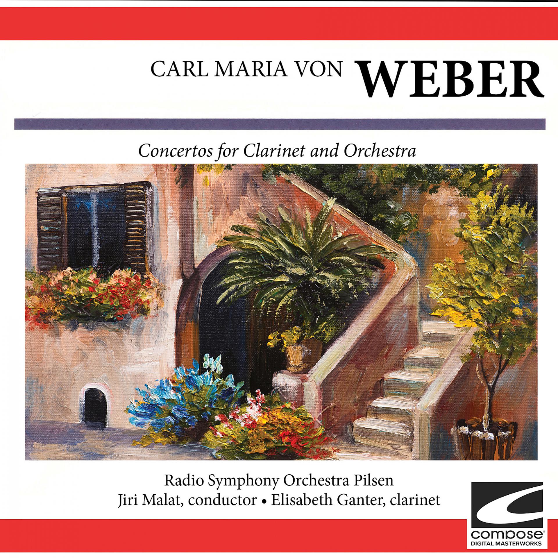 Постер альбома Weber: Concertos for Clarinet and Orchestra