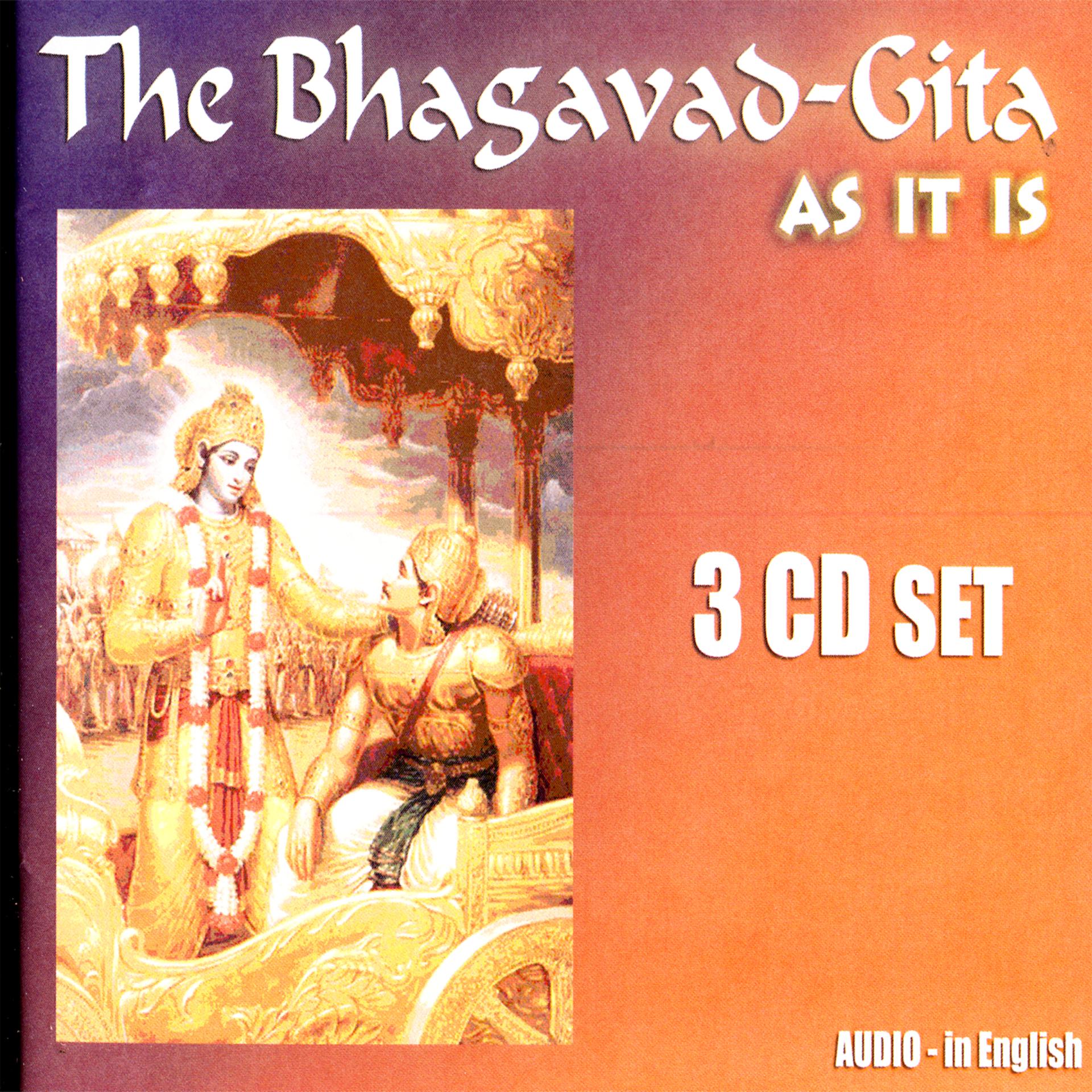 Постер альбома The Bhagavad Gita: As It Is [Complete Audio Set]