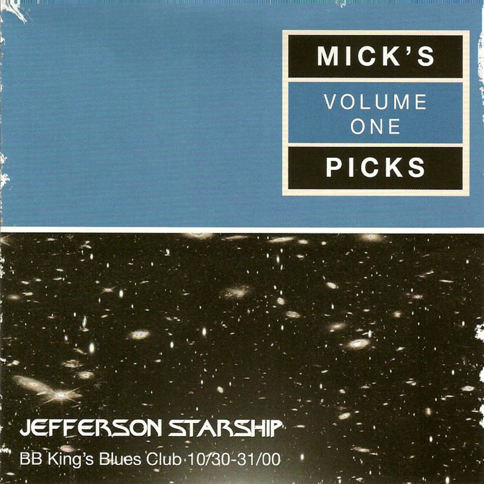 Постер альбома Mick's Picks Volume 1, BB King's Blues Club 10/30-31/00