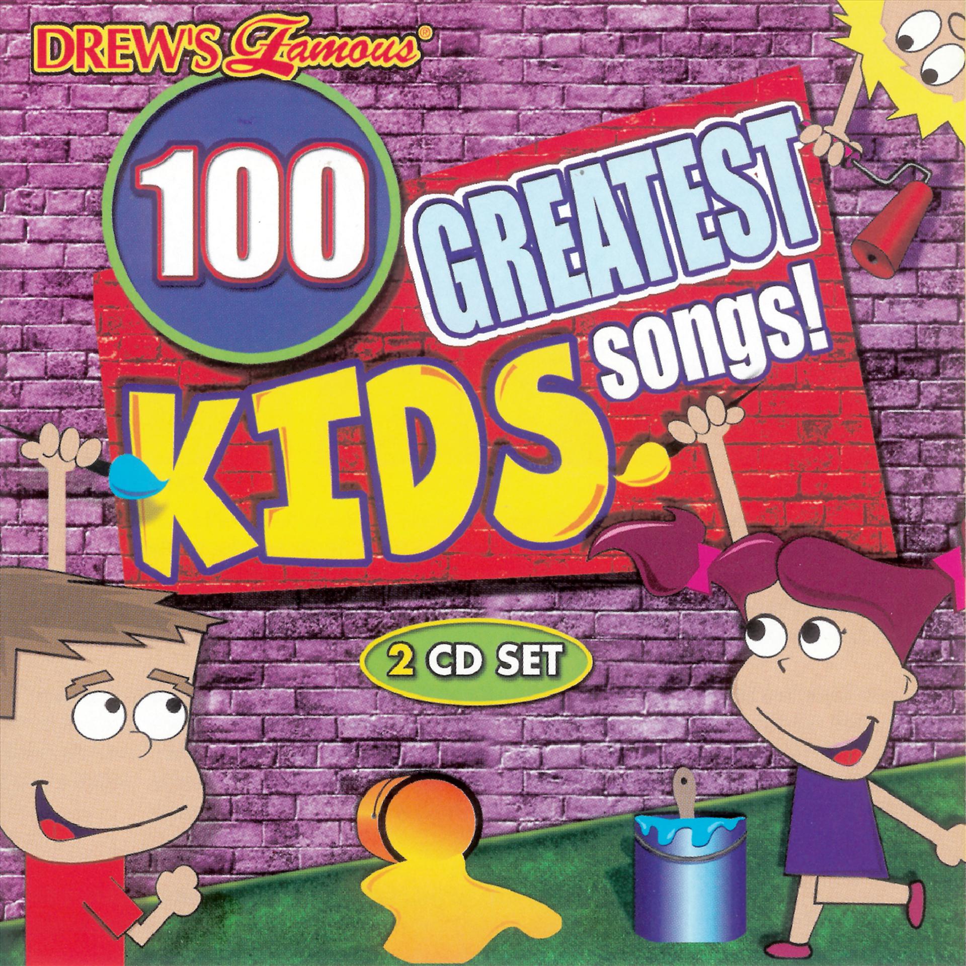 Постер альбома Drew's Famous 100 Greatest Kid's Songs!