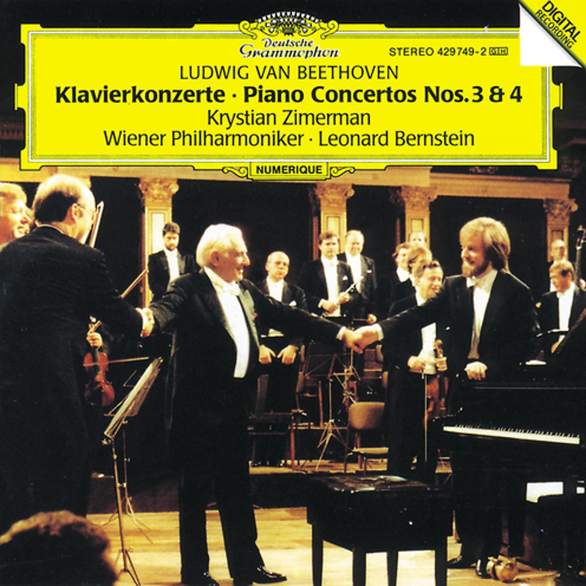Постер альбома Beethoven: Piano Concertos No.3 Op.37 & No.4 Op.58