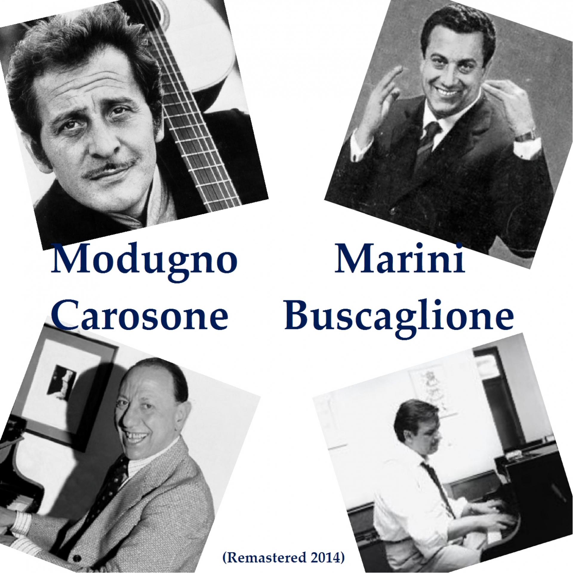 Постер альбома Modugno, Marini, Carosone, Buscaglione