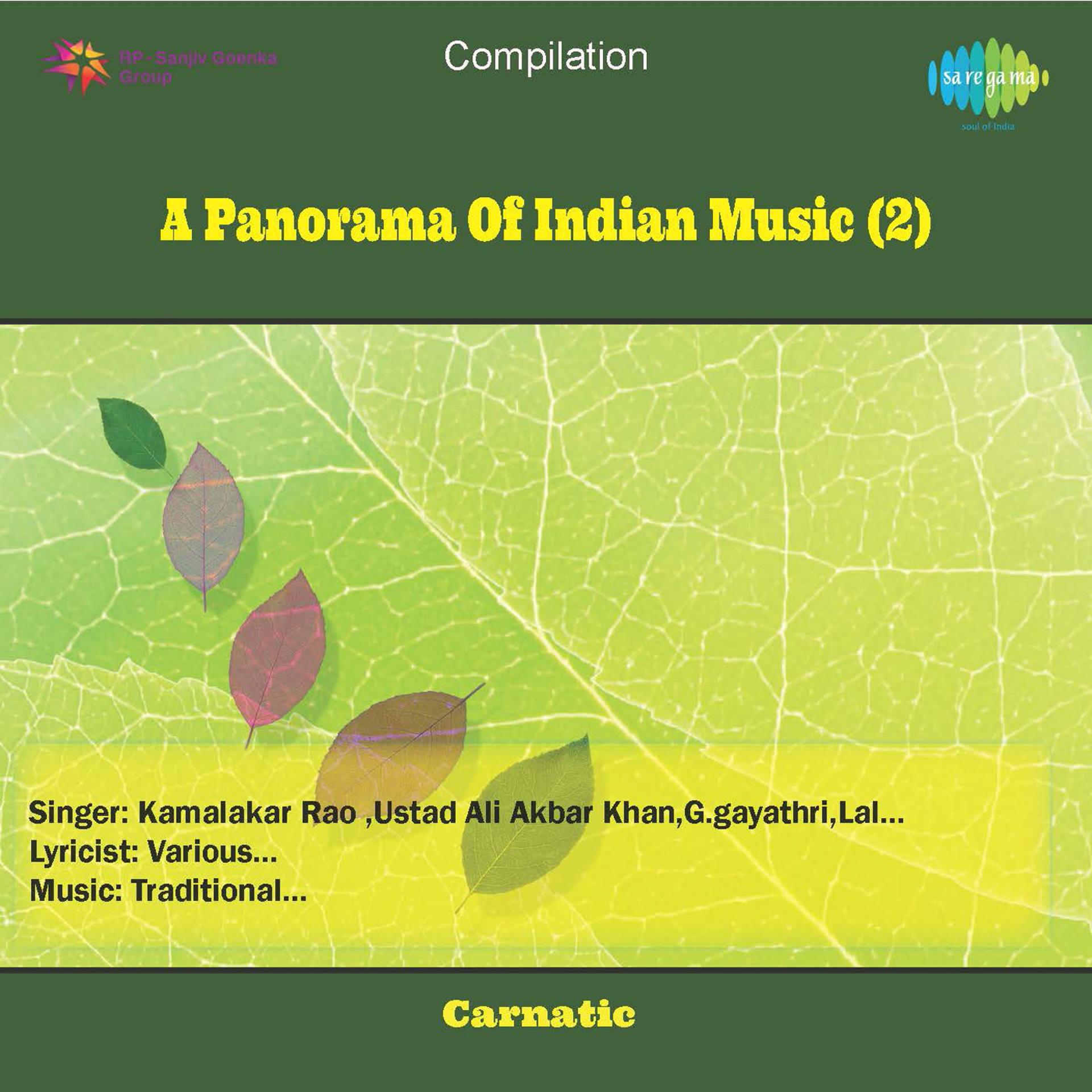 Постер альбома A Panorama Of Indian Music 2