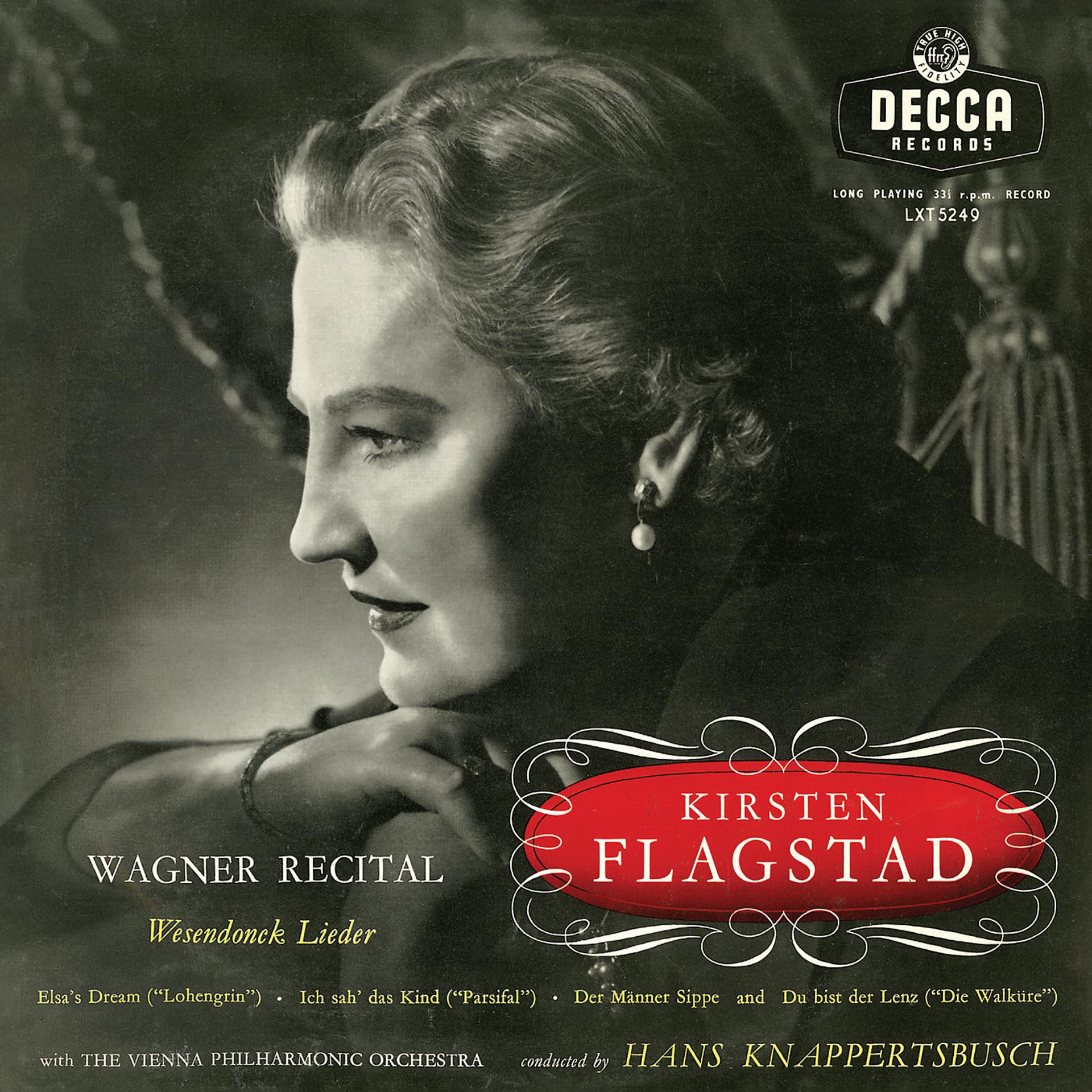 Постер альбома Wagner Recital – Wesendonck Lieder