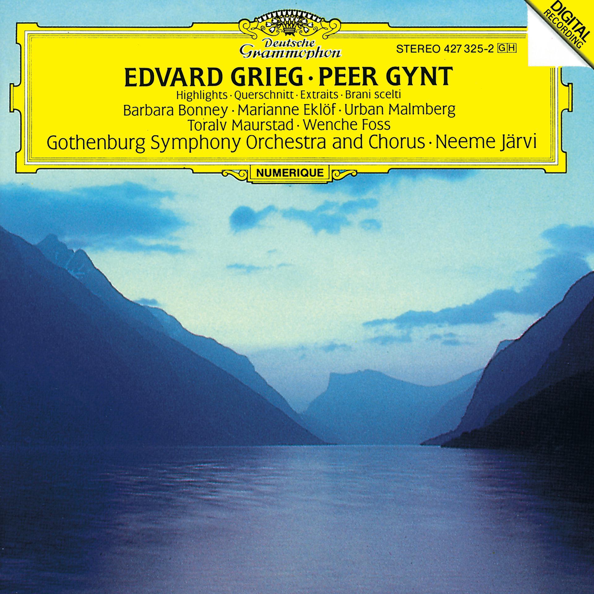 Постер альбома Grieg: Peer Gynt Op.23