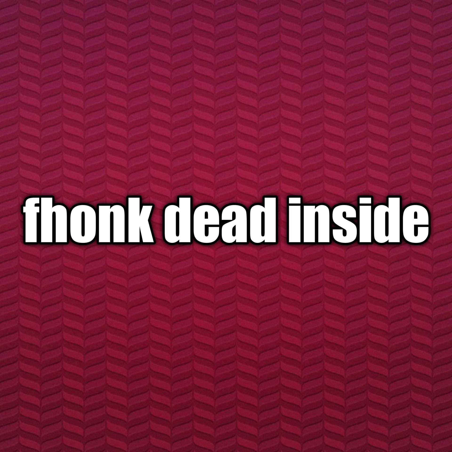 Постер альбома Fhonk Dead Inside