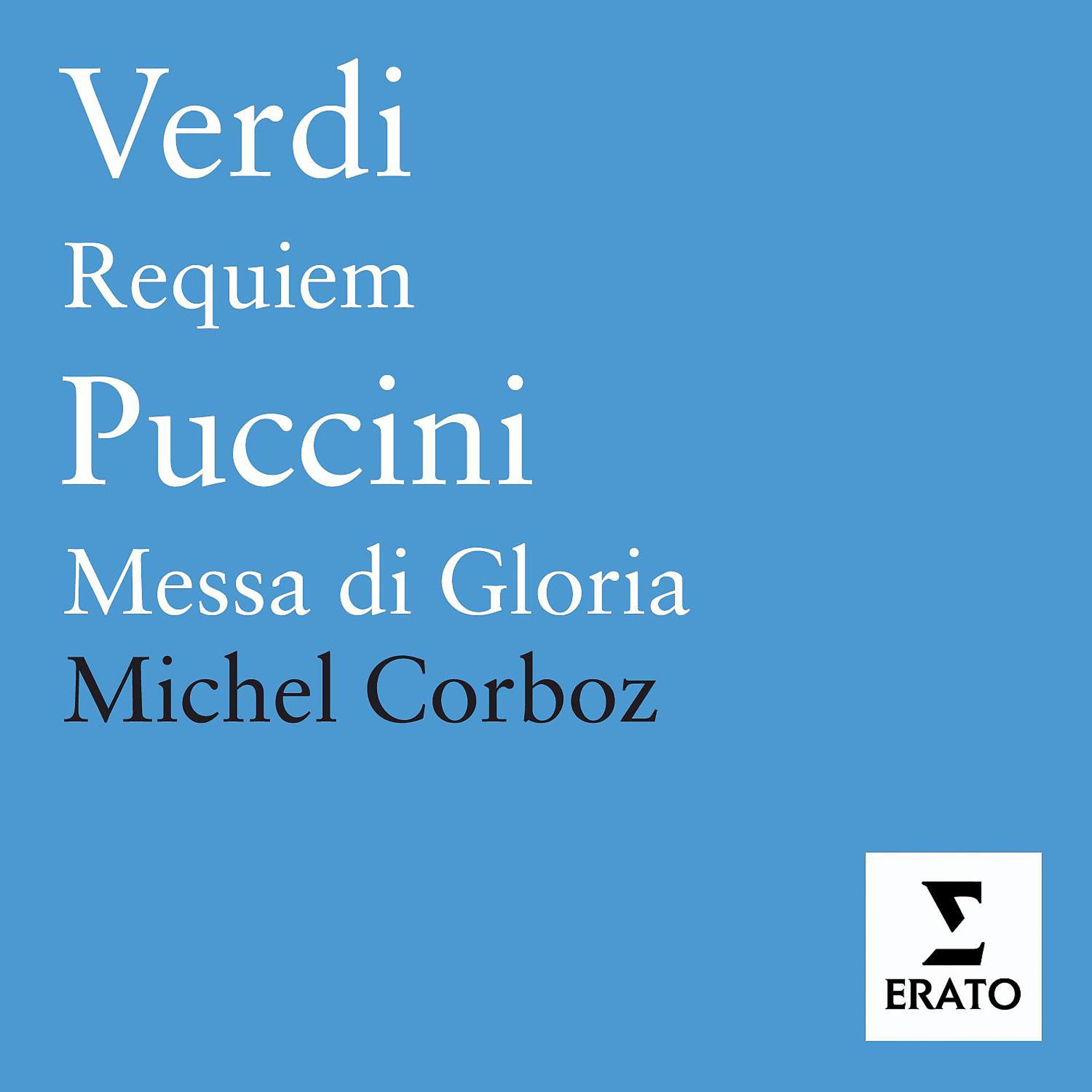 Постер альбома Verdi: Requiem/Puccini: Missa di Gloria/Poulenc: Gloria