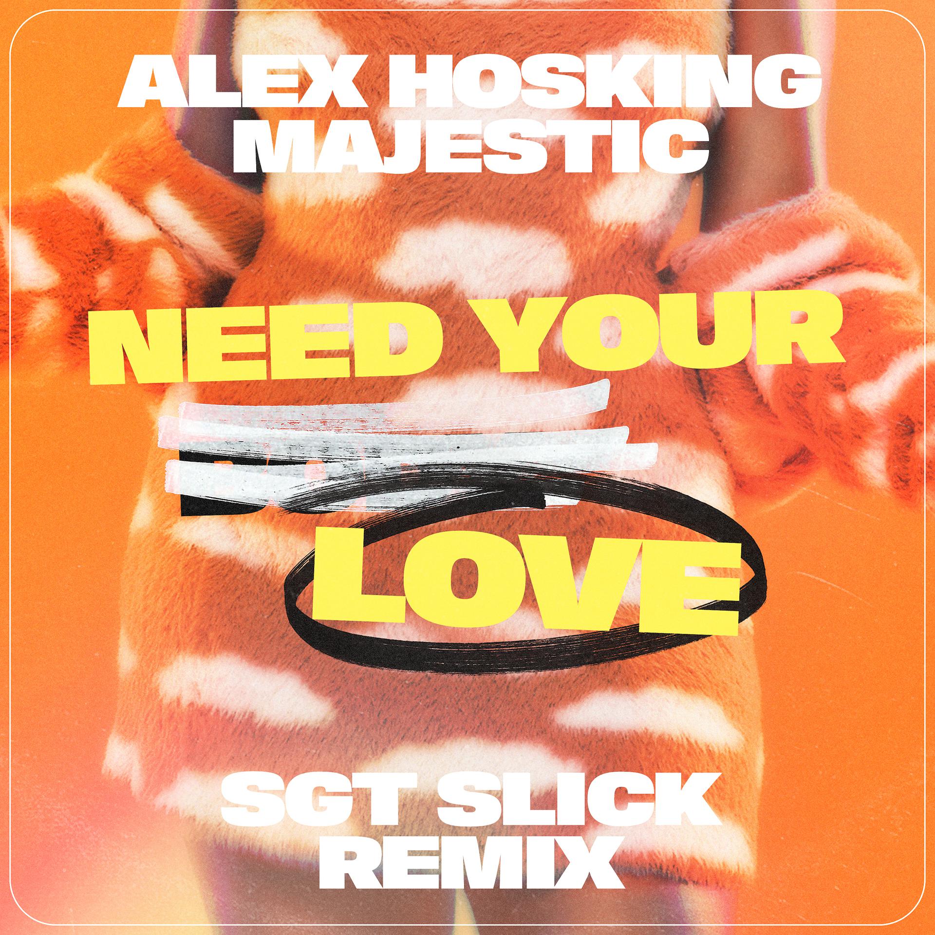 Постер альбома Need Your Love (SGT Slick Remix)