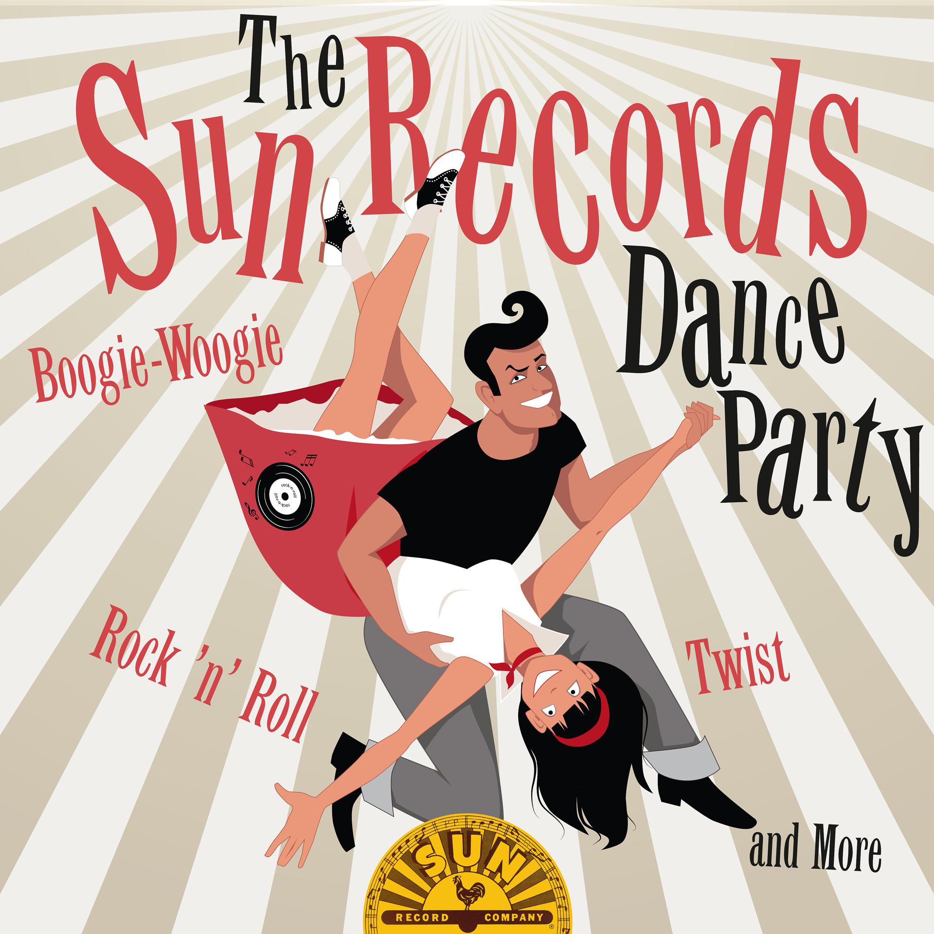 Постер альбома The Sun Records Dance Party: Boogie-Woogie, Rock 'n' Roll, Twist and More