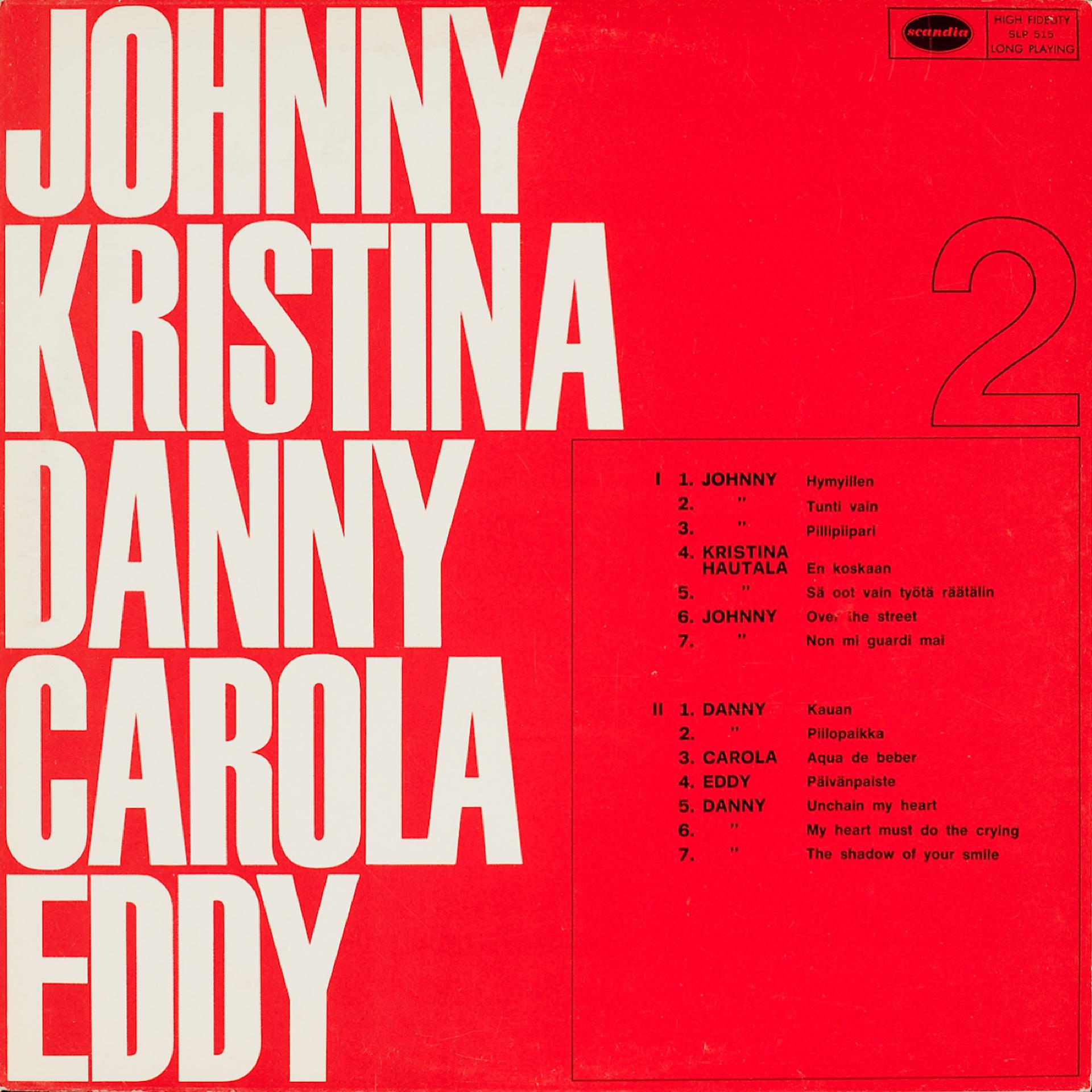 Постер альбома Danny Kristina Johnny Carola Eddy 2